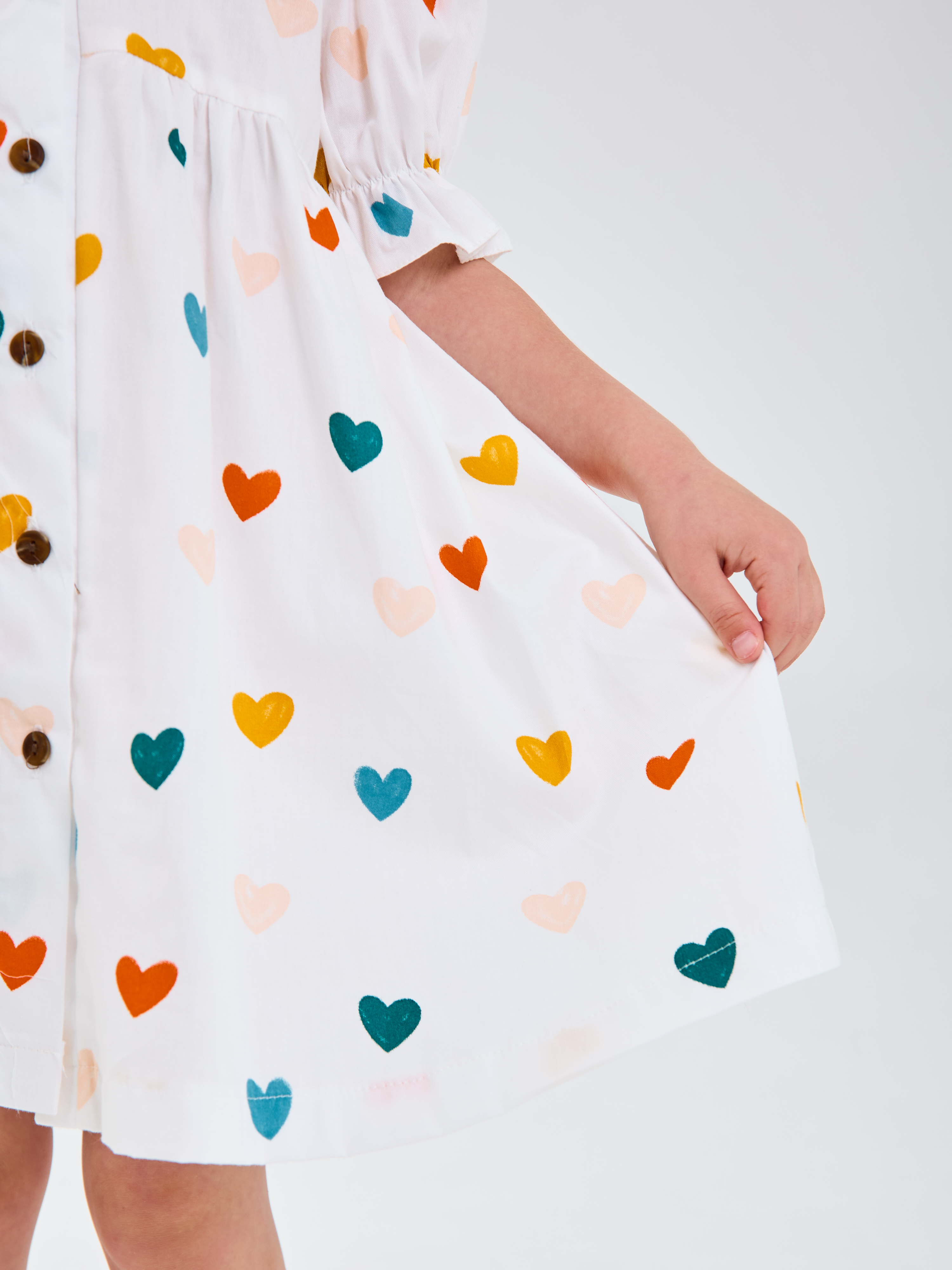 Платье Mil Art kids 1902201550DRESS-LETO-SERDECHKI-RADUGA - фото 7