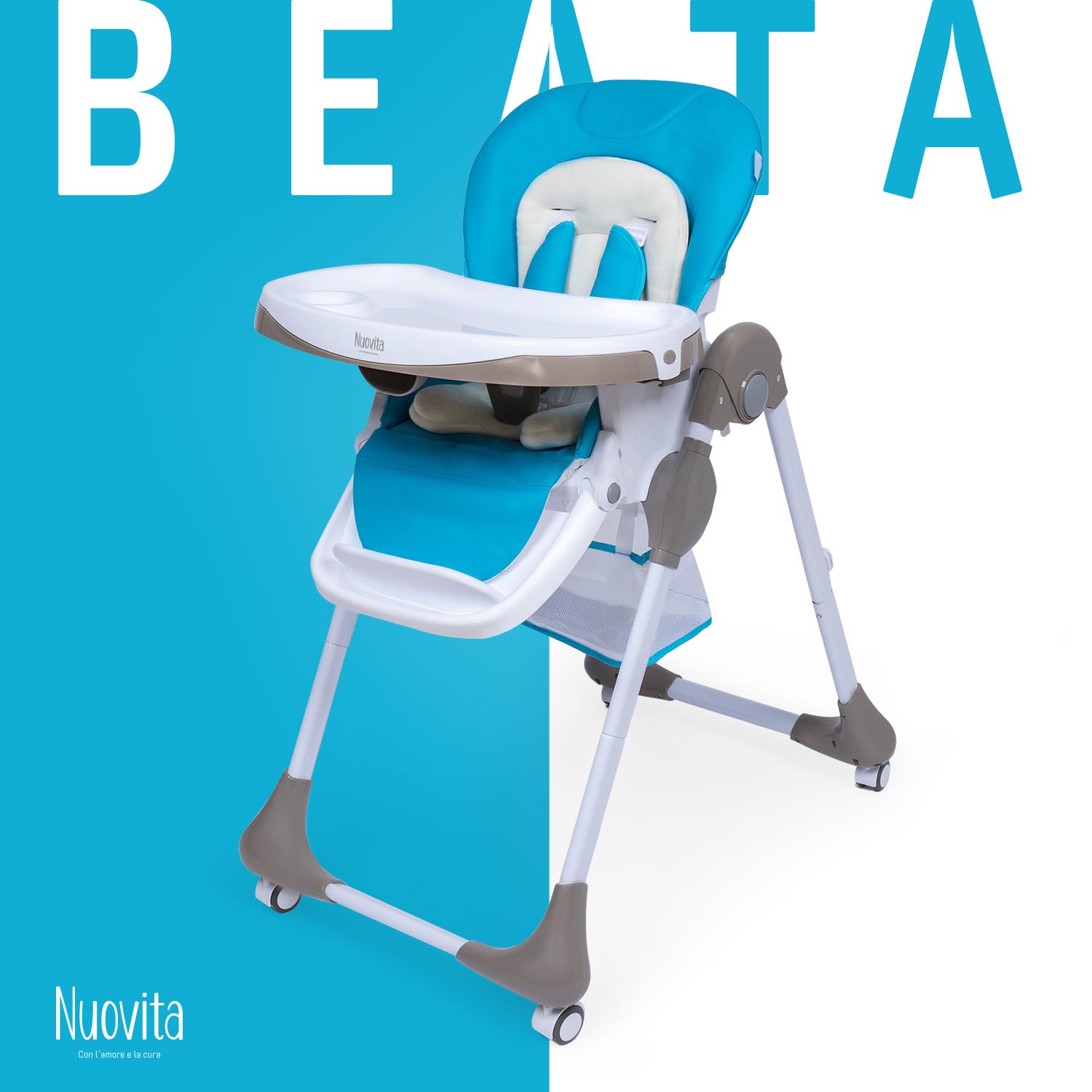 Стульчик для кормления Nuovita Beata Acqua классический - фото 13