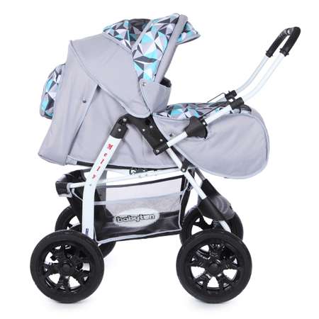 Коляска трансформер Babyton Melly Grey-Green