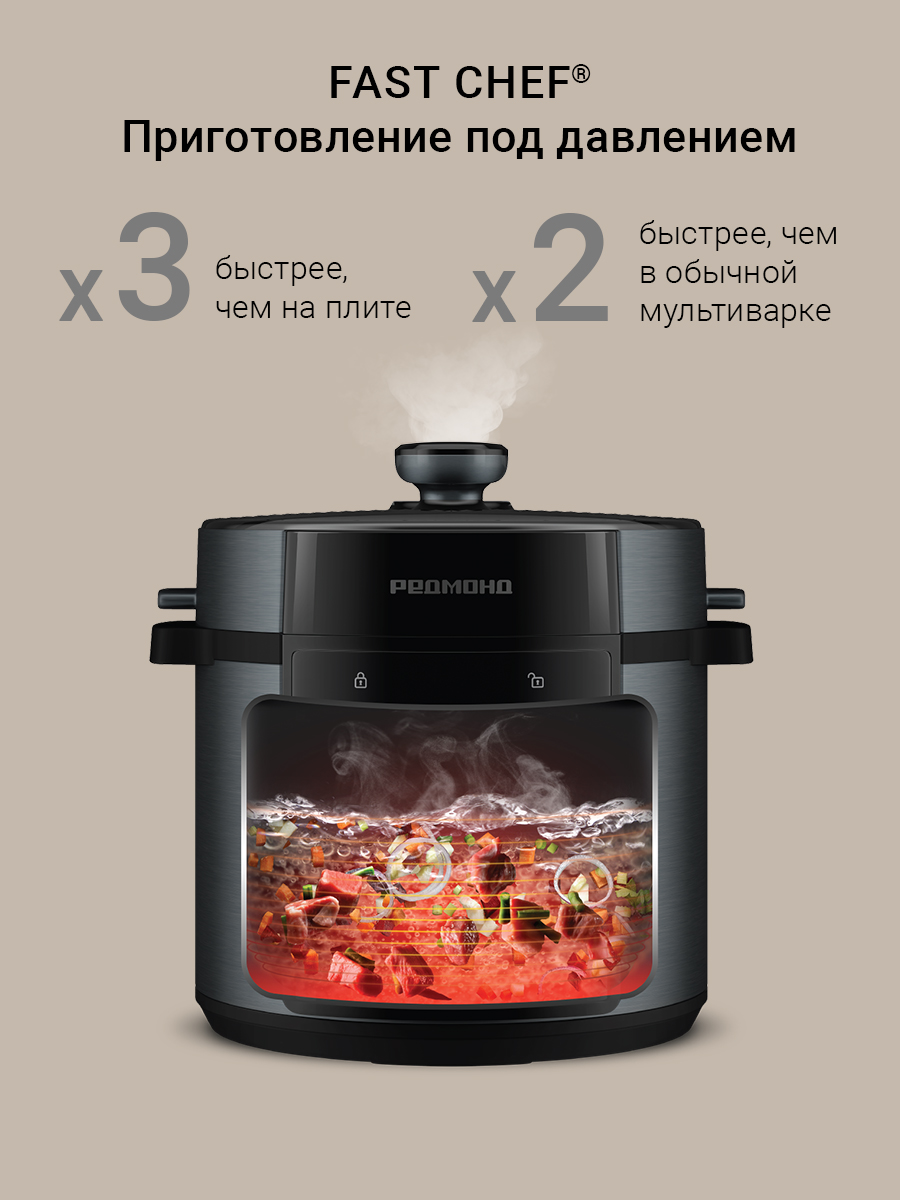 Мультиварка-скороварка REDMOND MP113 - фото 2