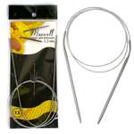 Спицы вязальные круговые Maxwell на тросиках 3,5мм