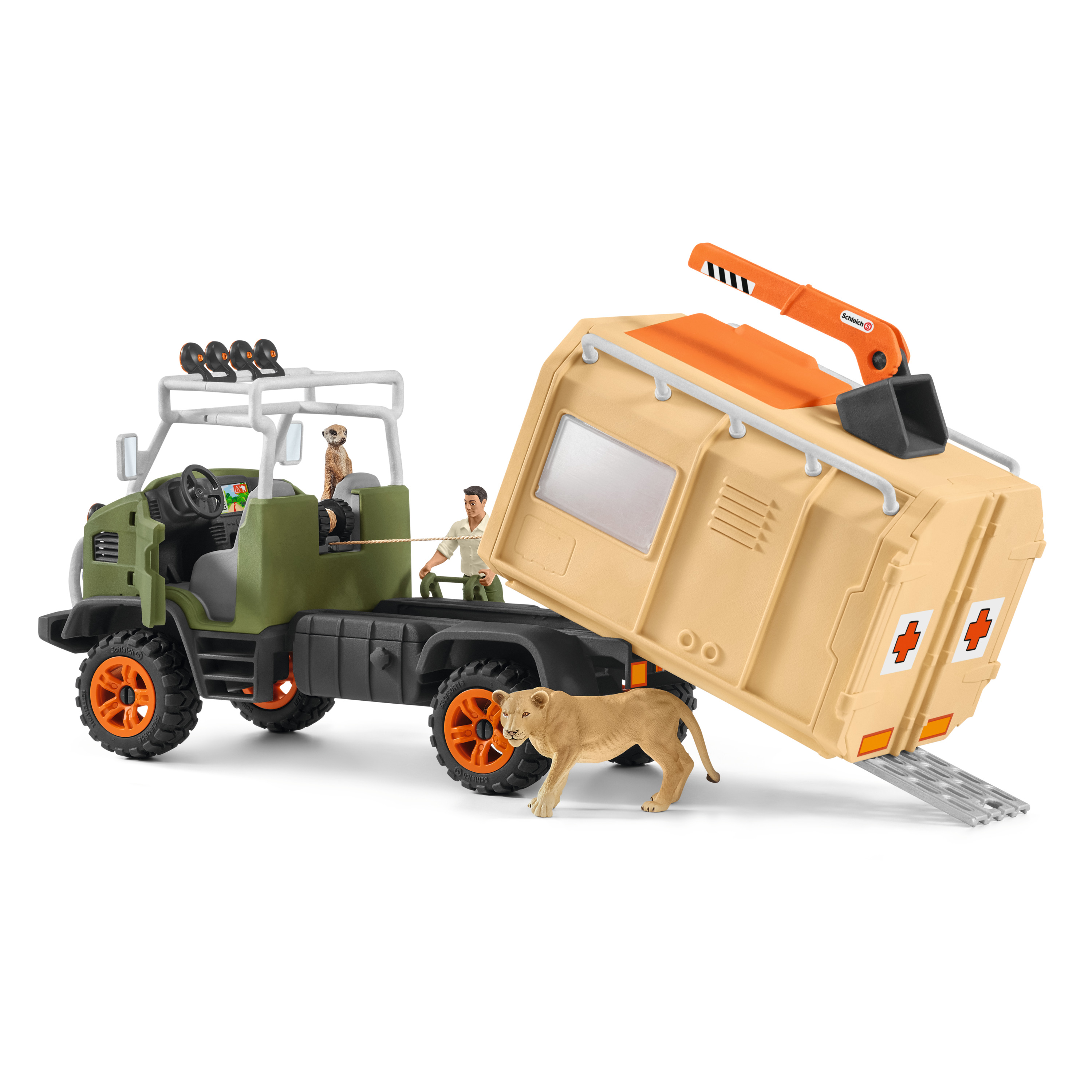 Игровой набор SCHLEICH Ветеринарный грузовик - фото 10