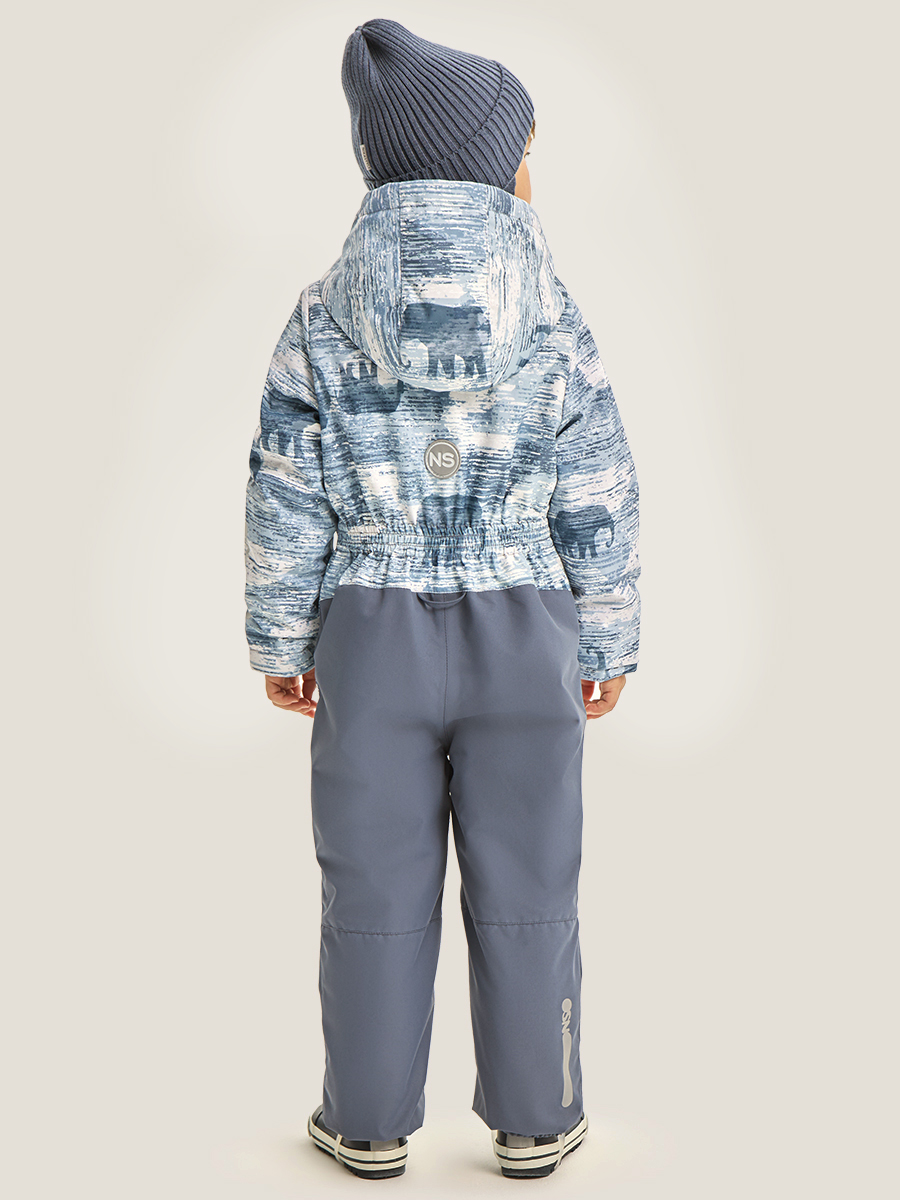 Комбинезон NIKASTYLE 8м1326 деним/серый - фото 5
