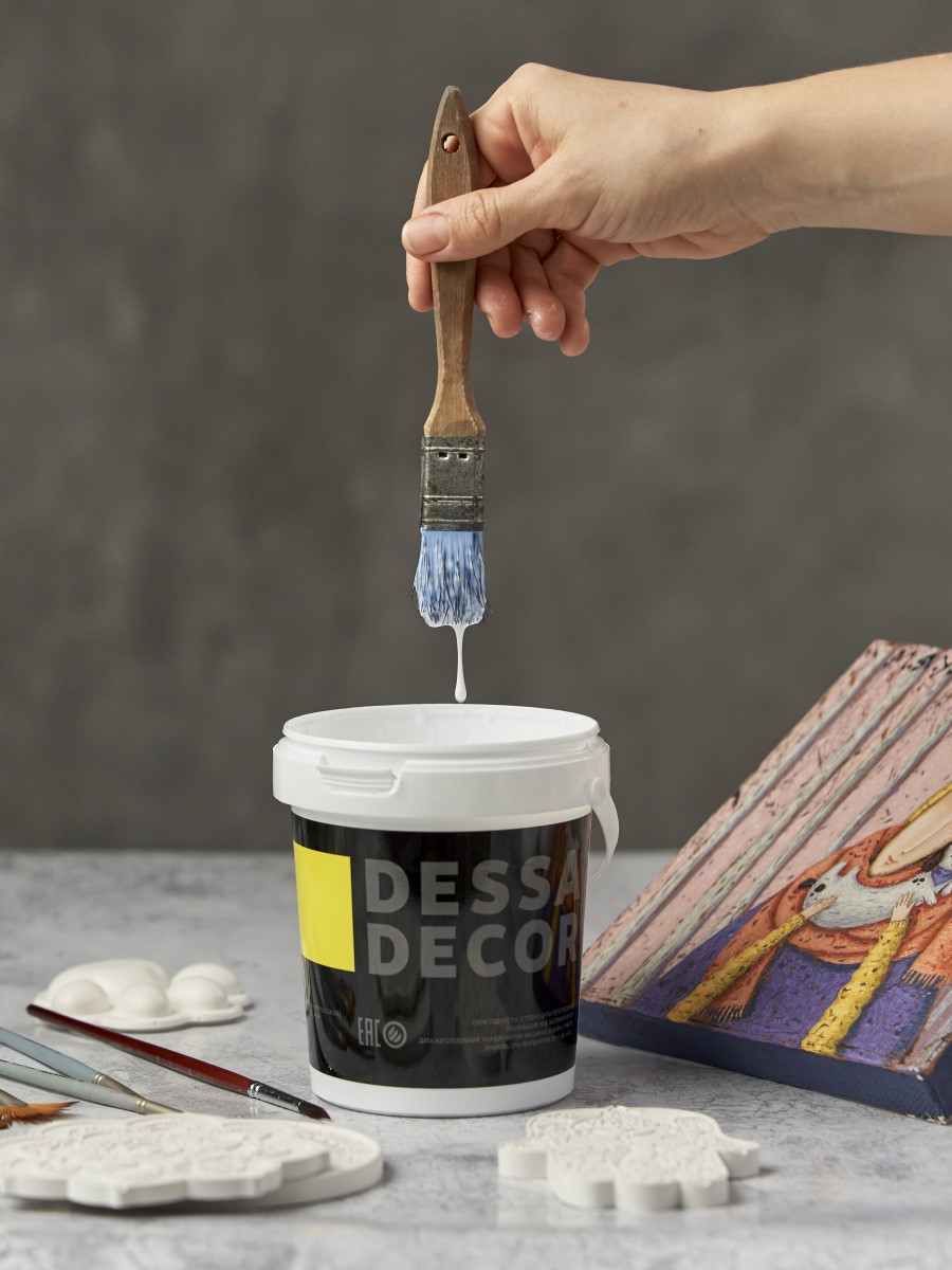 Акриловый лак матовый DESSA DECOR художественный 750 мл - фото 2