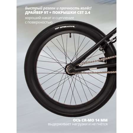 Двухколесный велосипед Novatrack 20 дюймов