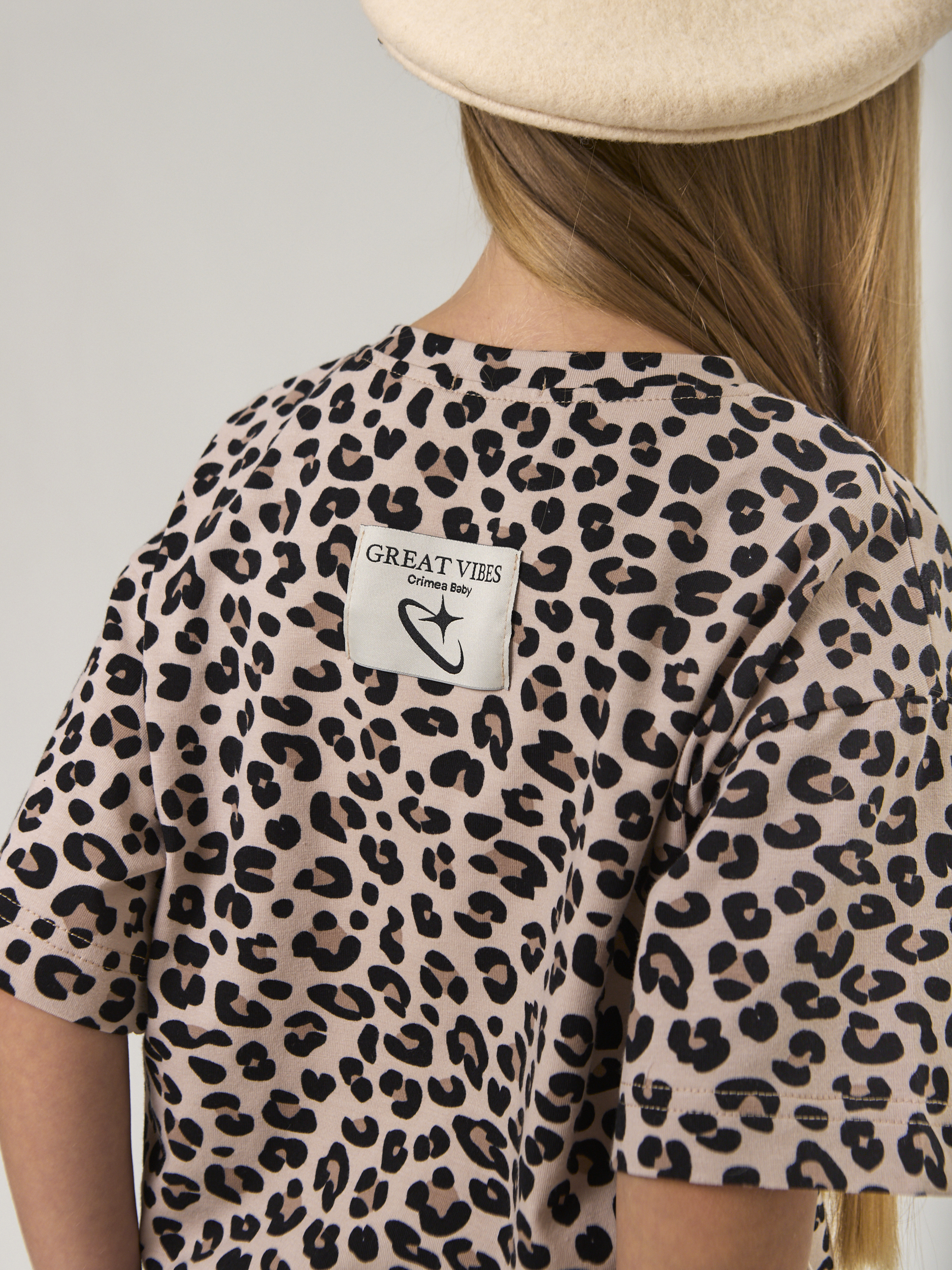 Футболка 2 шт Crimea Baby SET/ leo_beige - фото 9