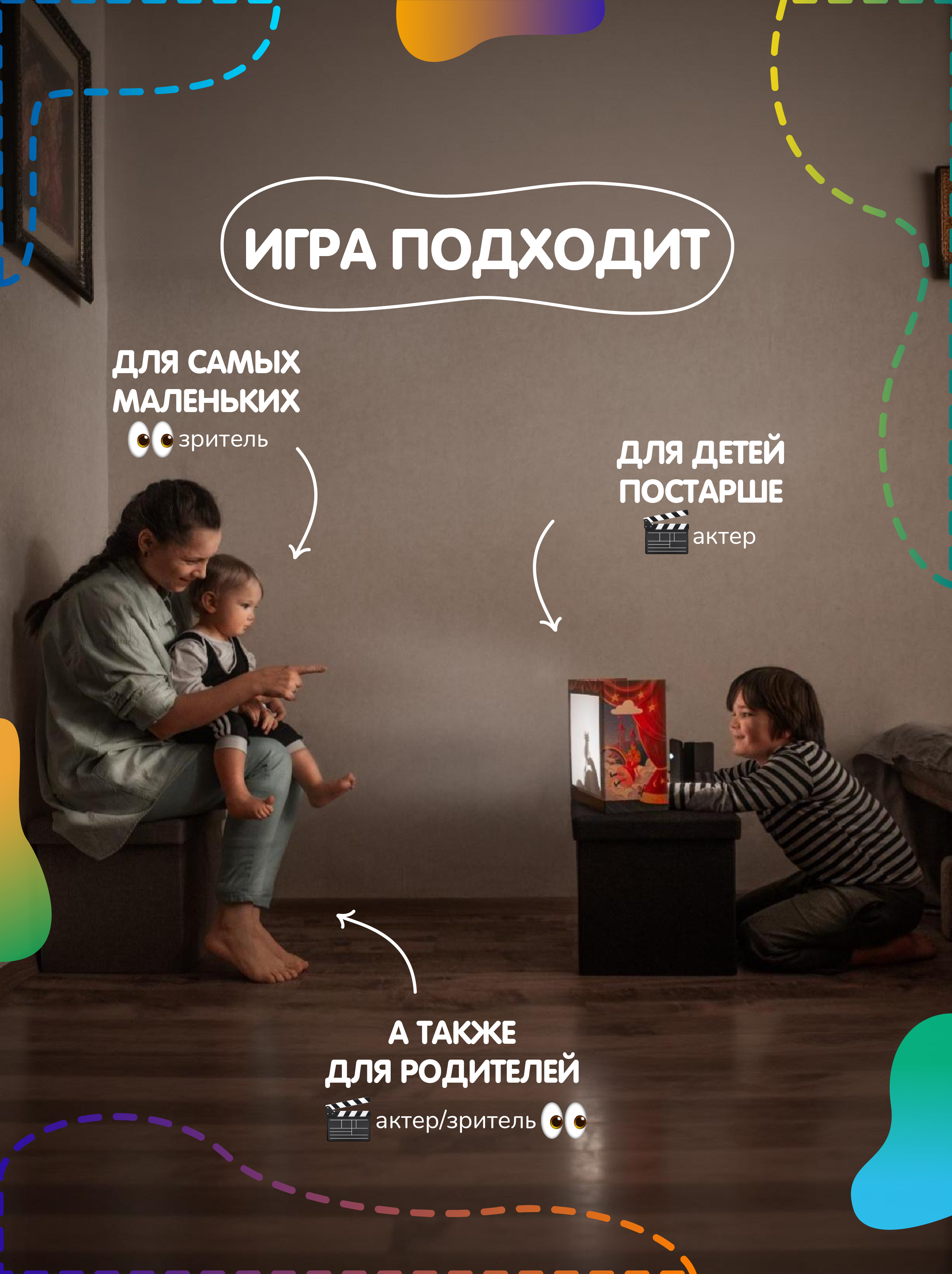 Настольная игра Театр теней Истории Гарри - фото 3