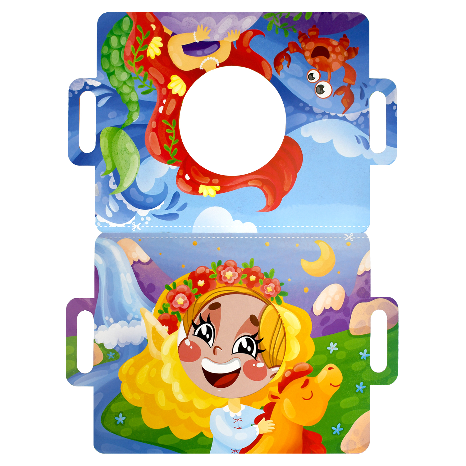 Книга игра для малышей ФЕНИКС+ с масками Сегодня Я Принцесса - фото 5
