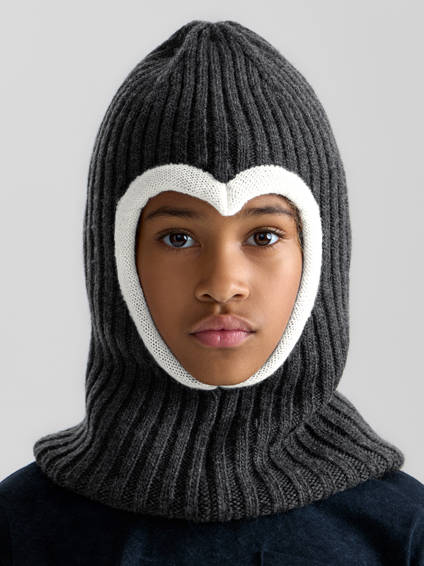 Шапка-шлем Happy Baby 88561-0_graphite - фото 1