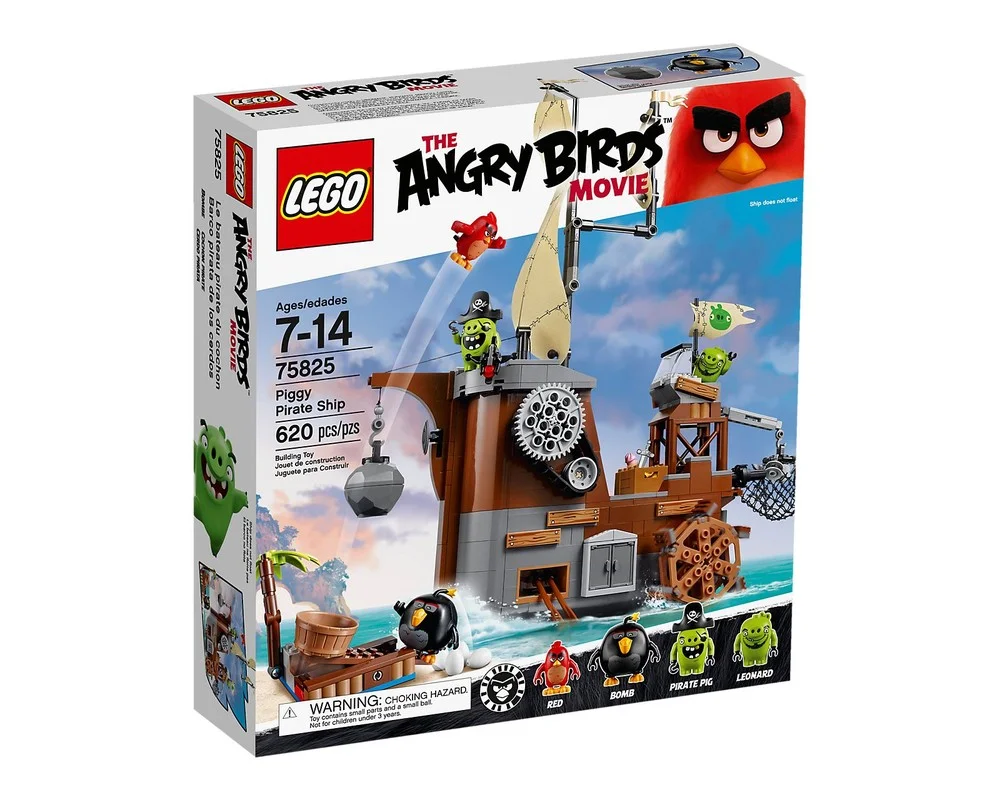 Конструктор LEGO AngryBirds 75825 620 дет. - фото 3