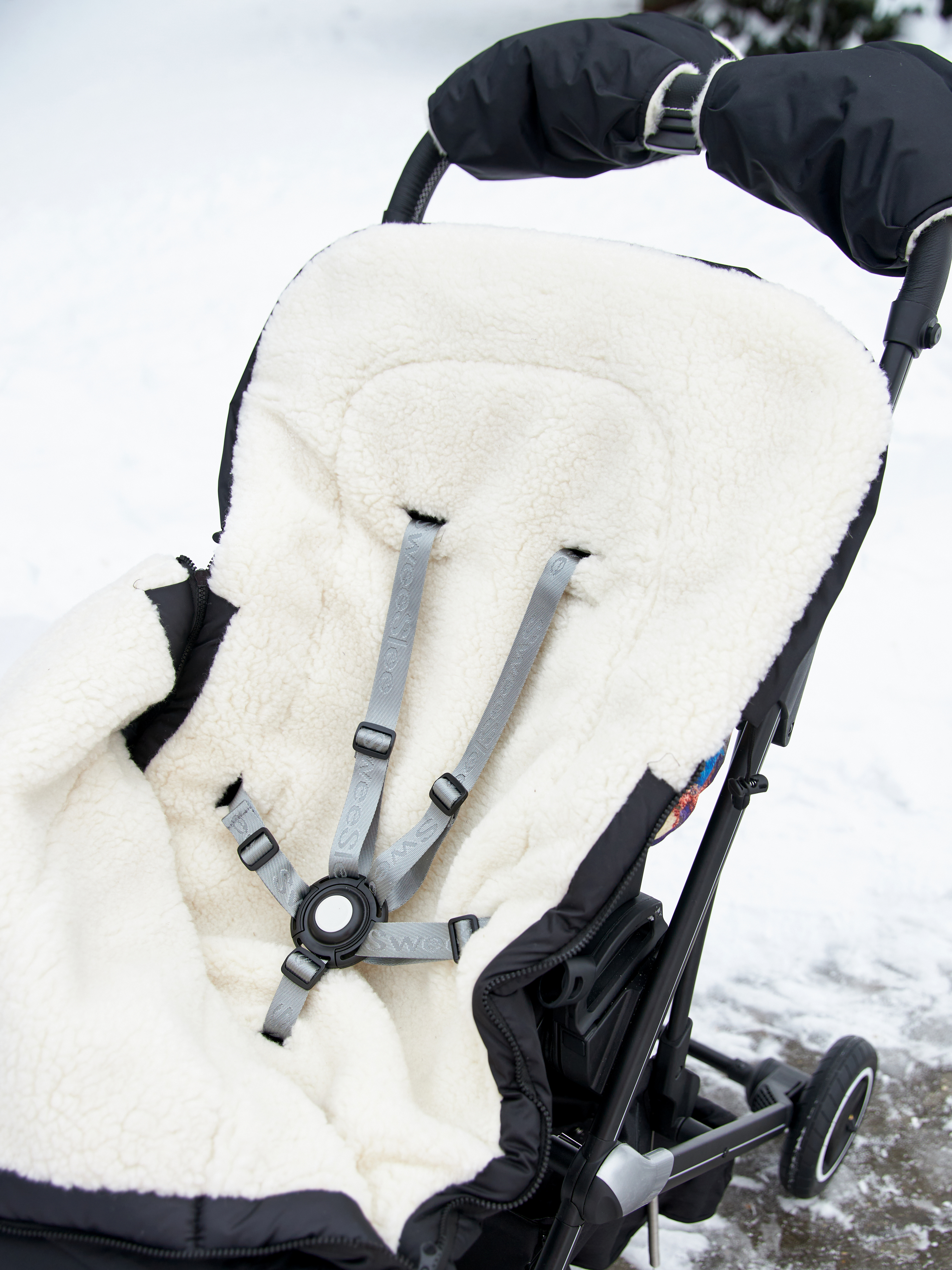 Конверт в коляску Осьминожка Трансформер черный - фото 15