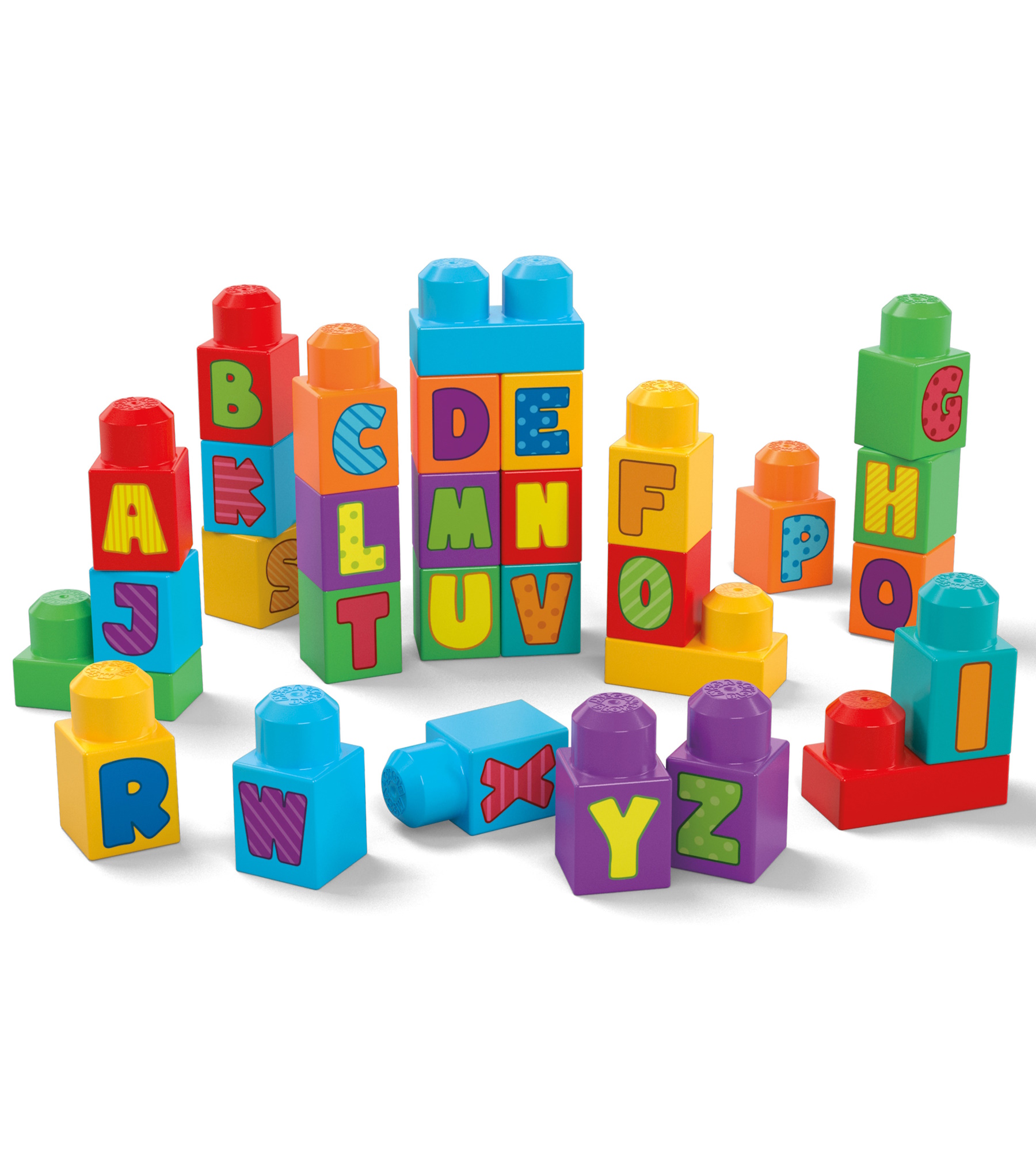 Конструктор Mega Bloks Первостроители мягкий 30 дет. - фото 2