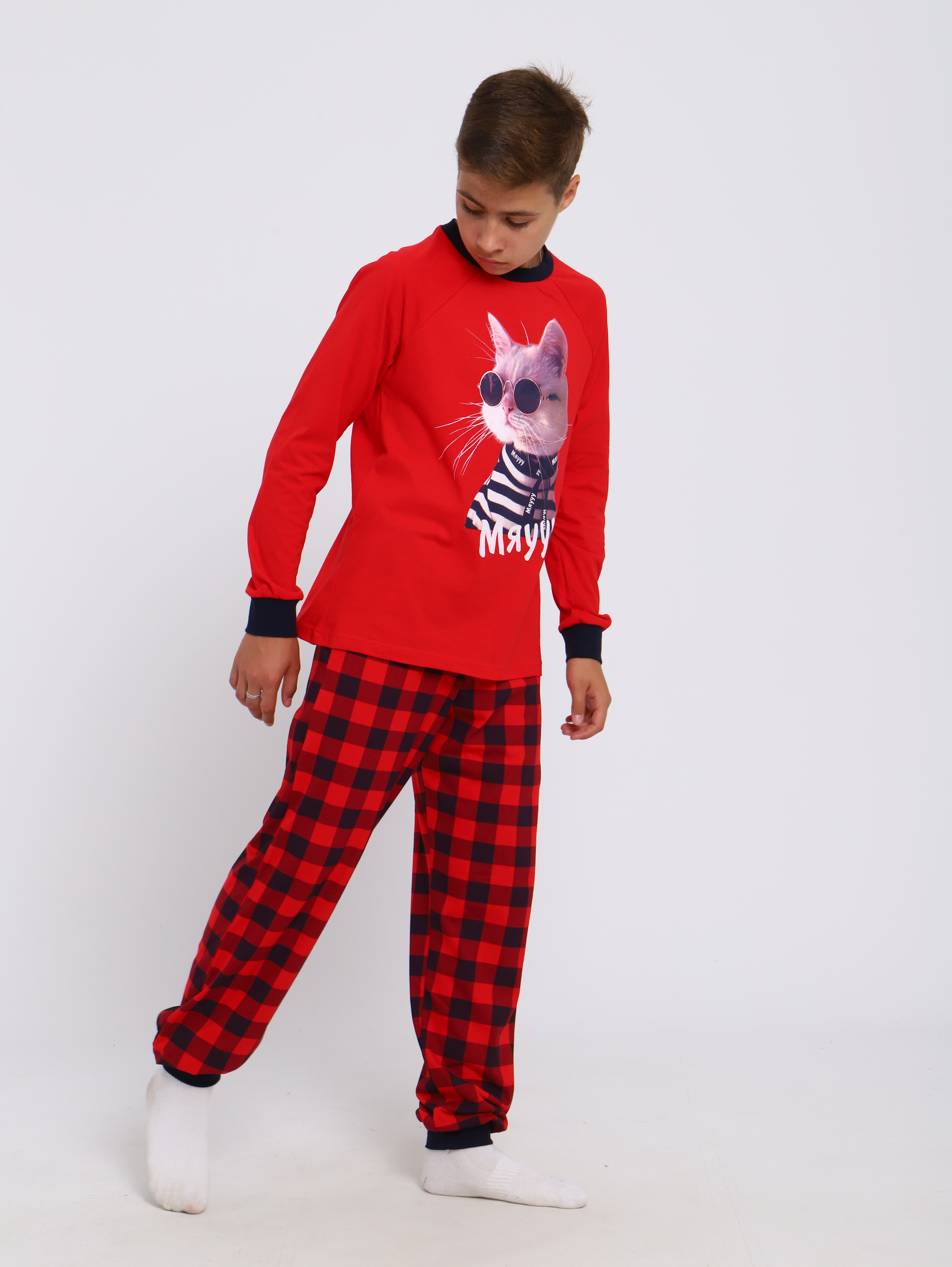 Пижама ЛАДОШКИ Пиж Котомания - фото 10