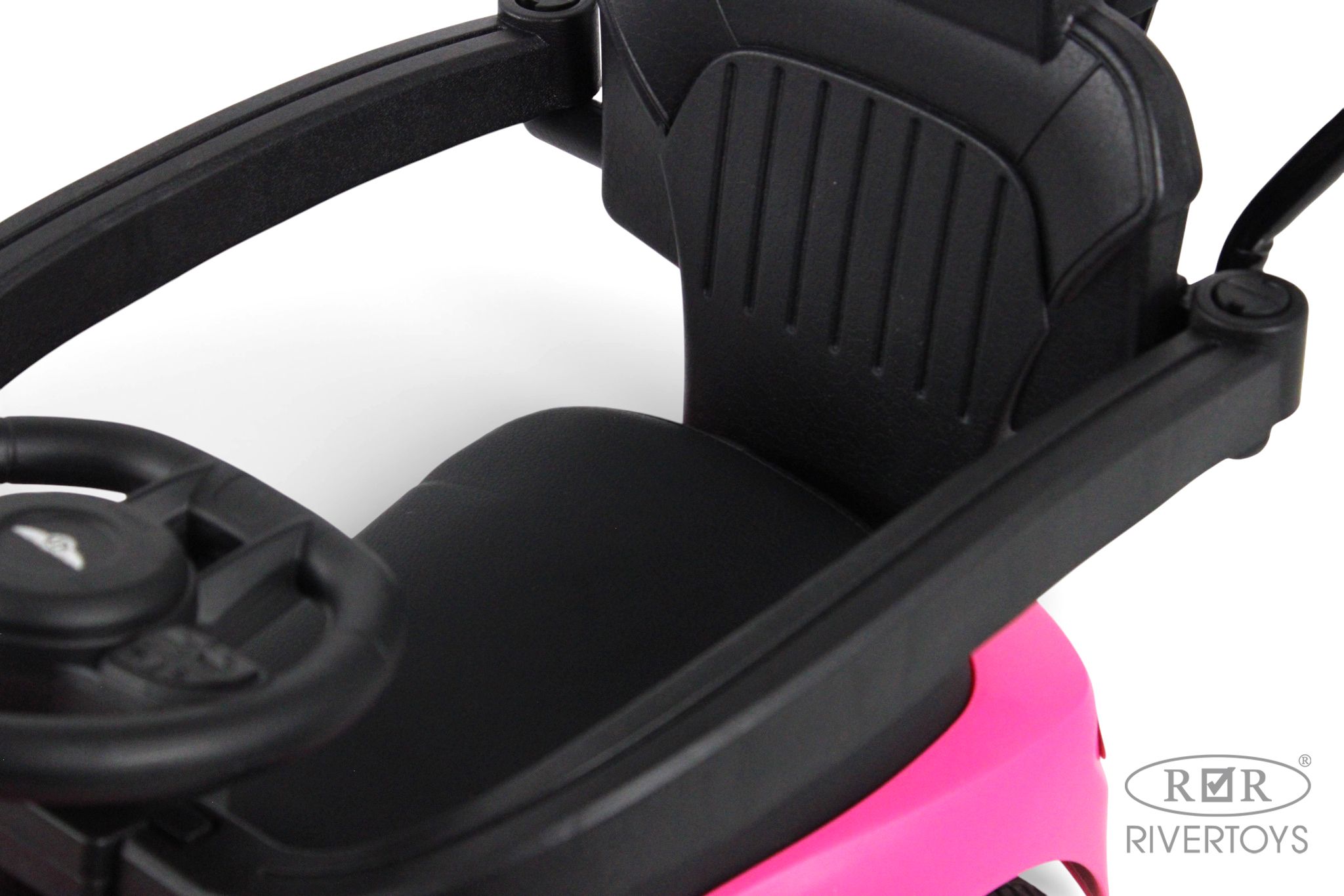 Каталка RIVERTOYS Z005ZZ-TP-PINK розовый - фото 10