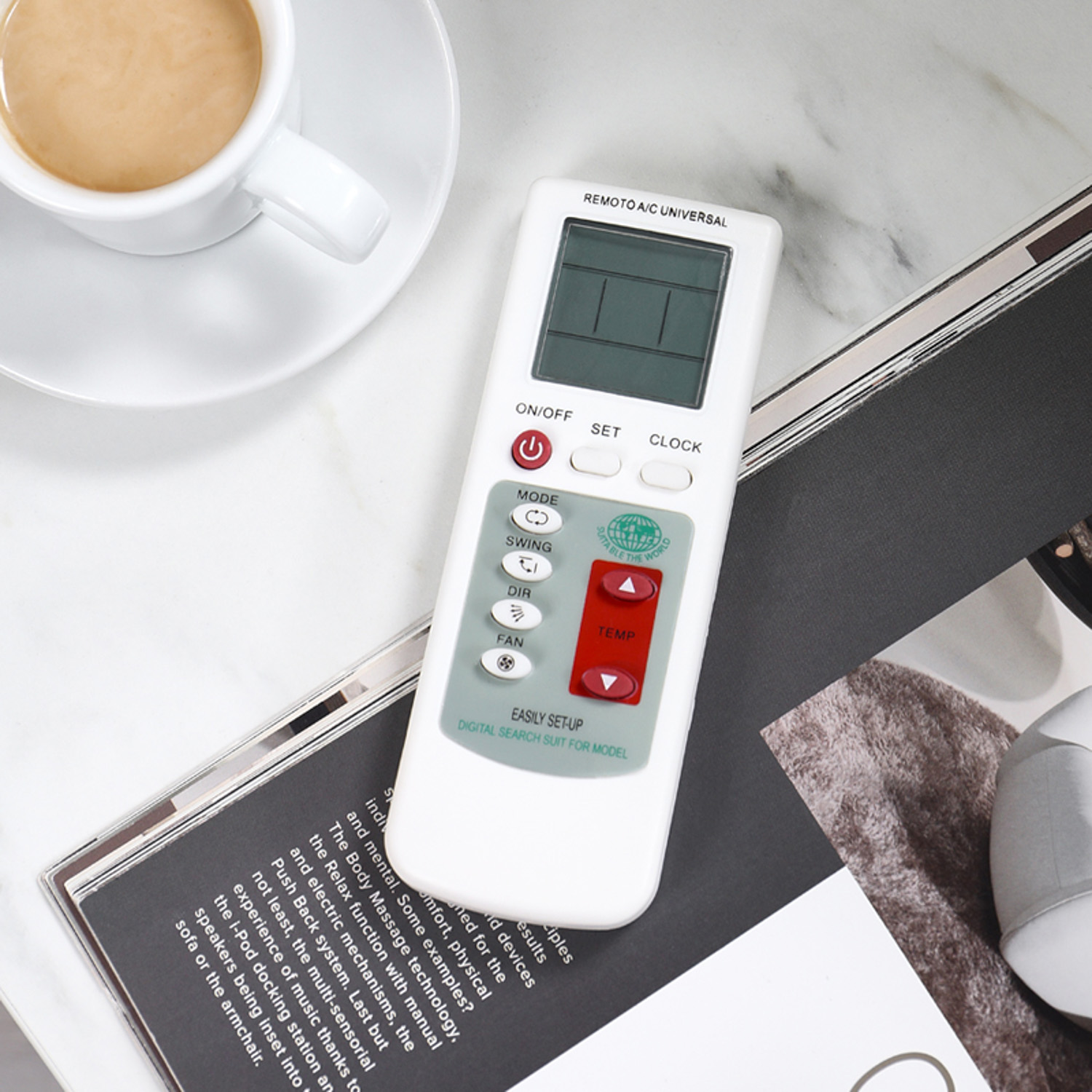 Пульт универсальный для кондиционеров (RX-100AII) - фото 5