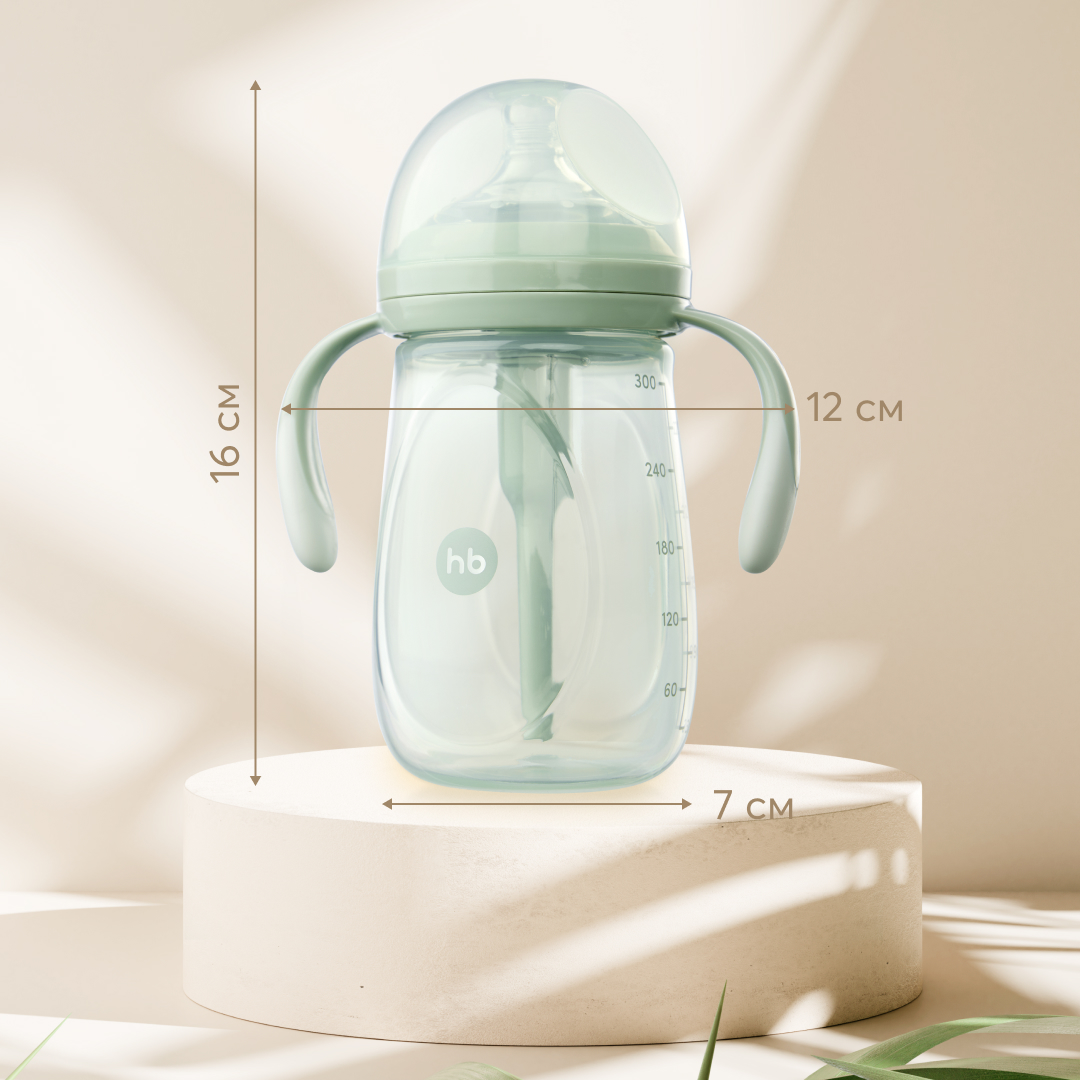 Бутылочка Happy Baby 300 мл в ассортименте - фото 7