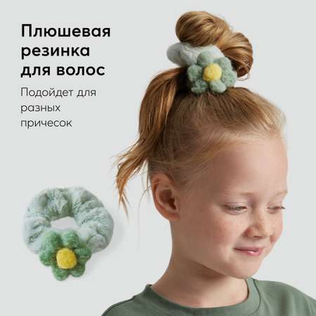 Резинка для волос Happy Baby большая мягкая зеленая
