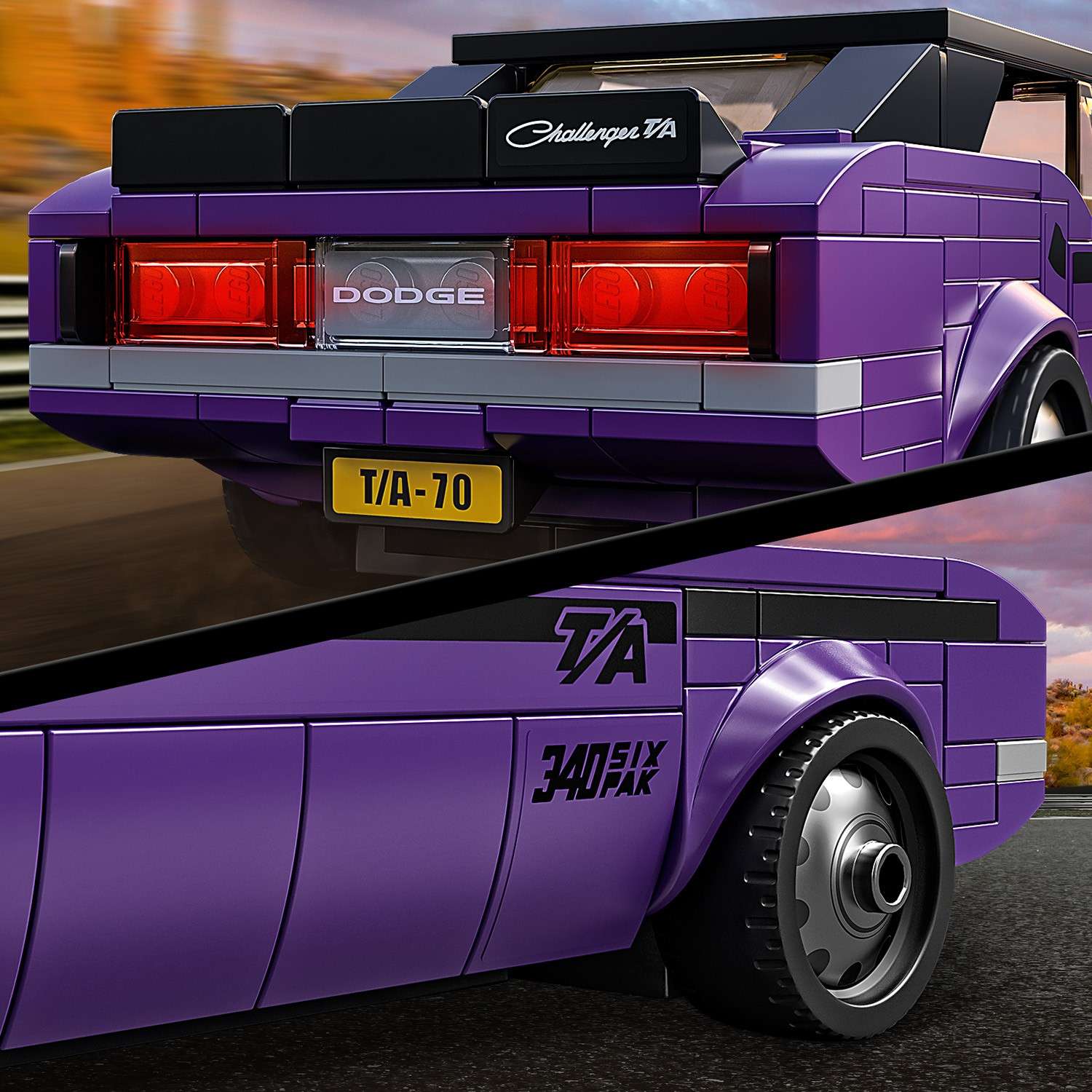 Конструктор LEGO Speed Champions Mopar Dodge/Dodge Challenger блочный - фото 11