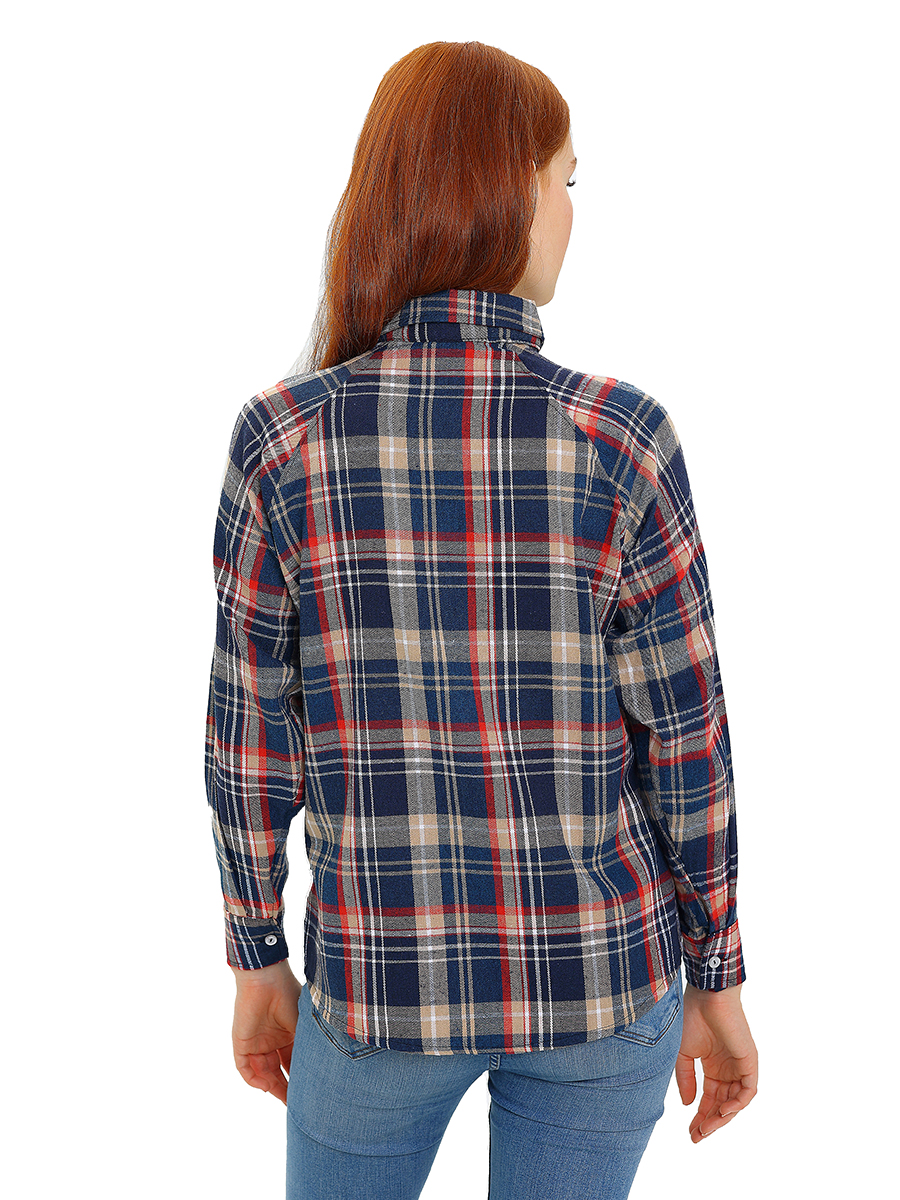 Рубашка АЙАС 116-00-23/син - фото 2