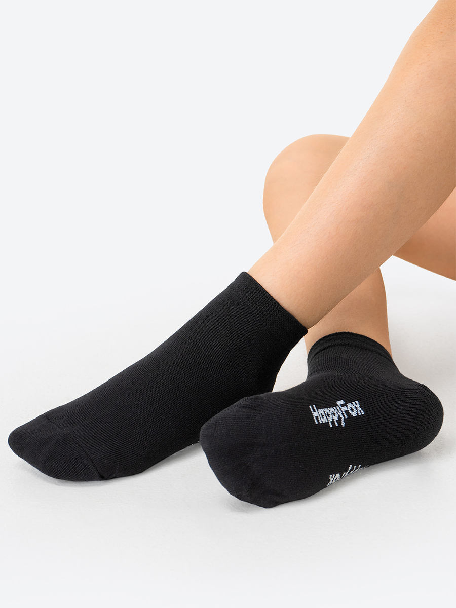 Носки 12 пар HappyFox HFET2001NBчерный.12 - фото 1