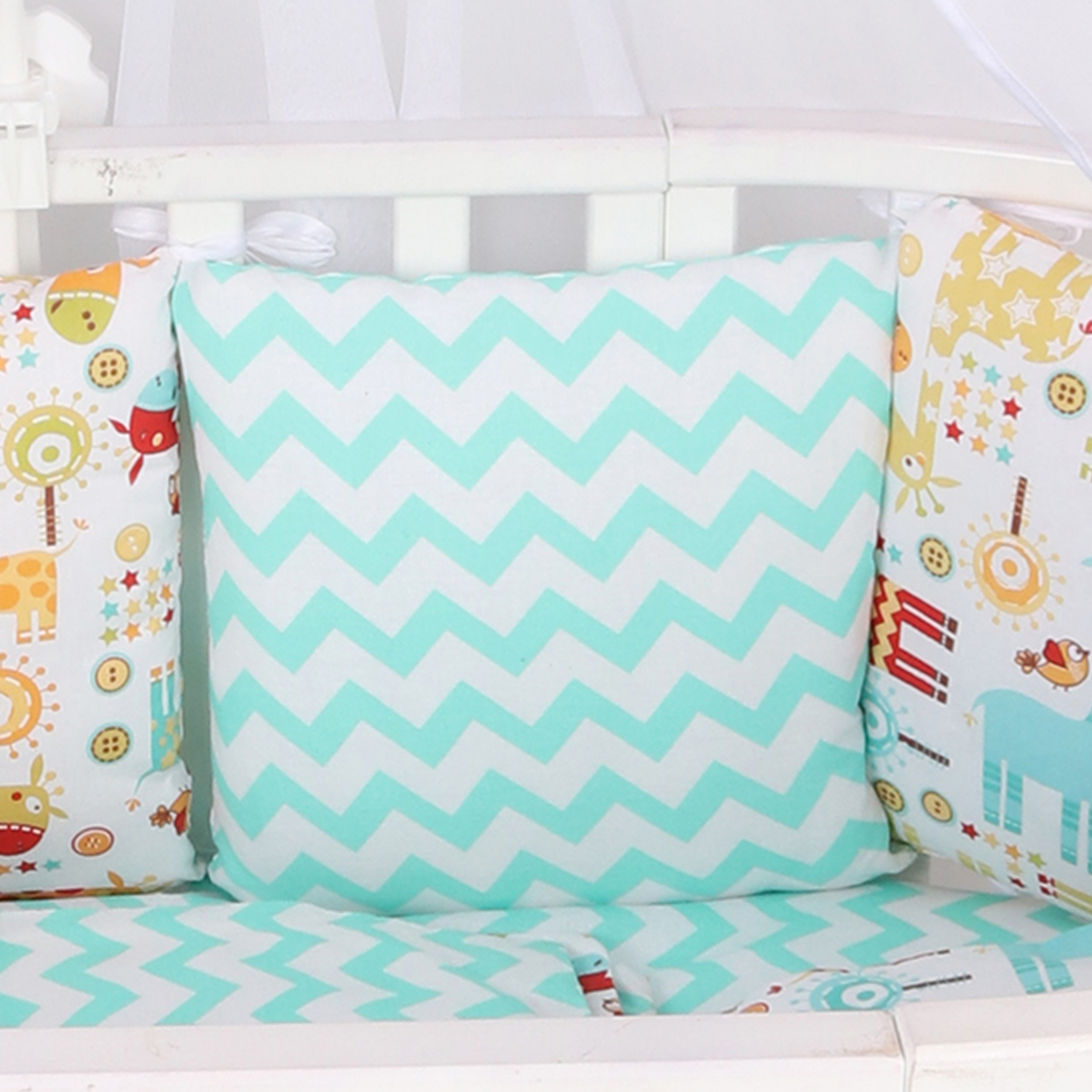 Комплект постельного белья Amarobaby Африка 8 предм. - фото 11