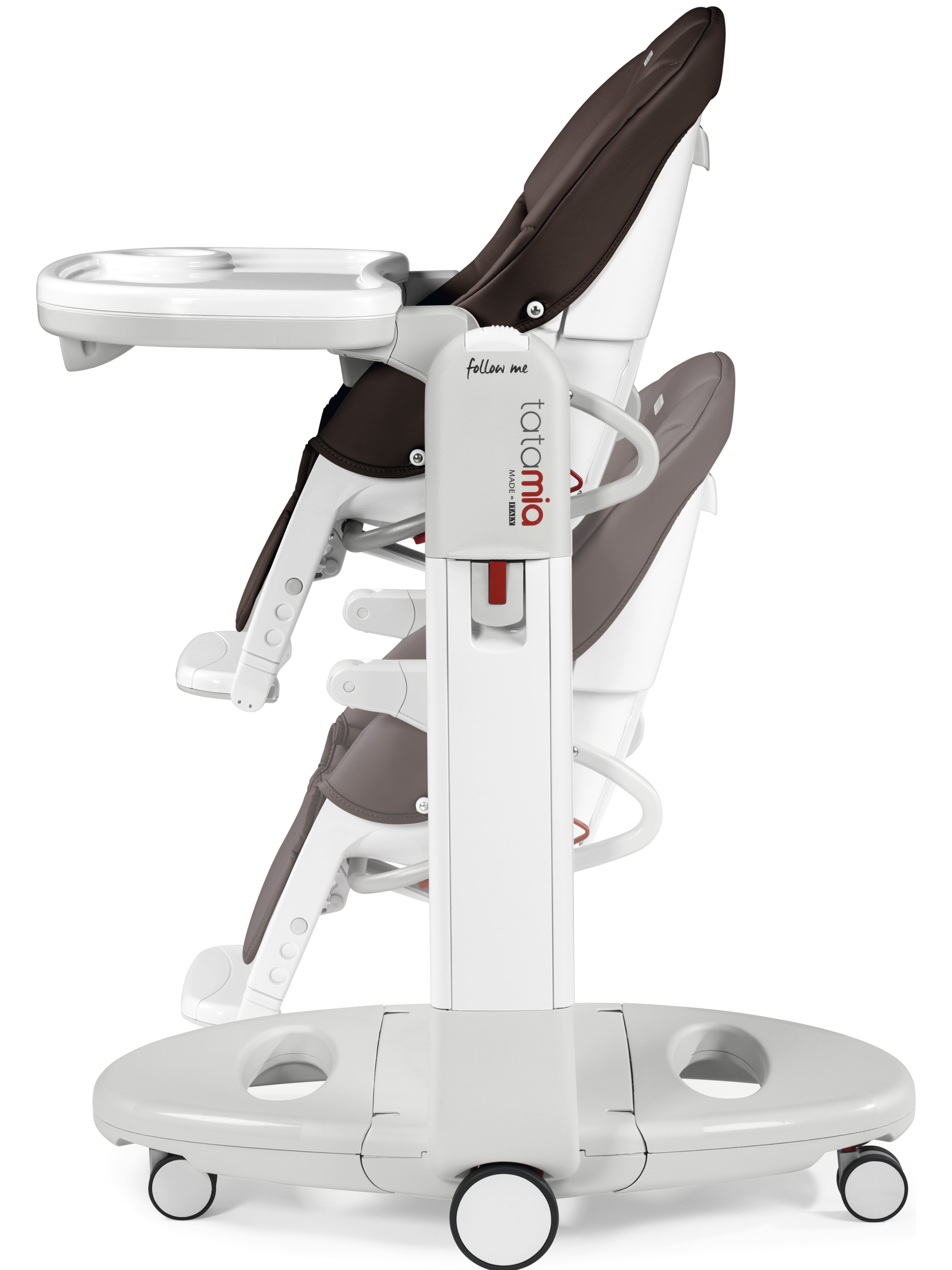 Стульчик для кормления Peg-Perego Tatamia Follow Me коричневый - фото 7