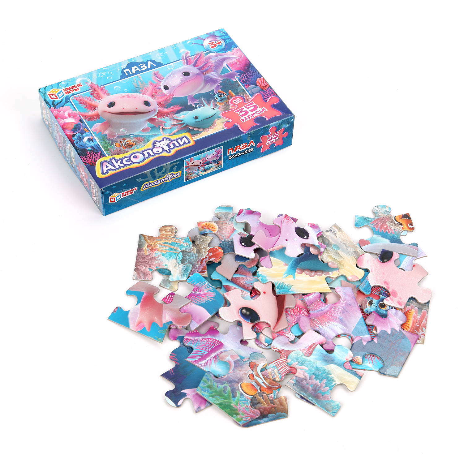 Пазл Умные игры Аксолотли классический - фото 2