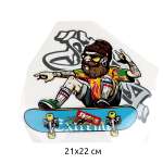 Термотрансфер TBY Extreme Skaters 21х22см 10шт