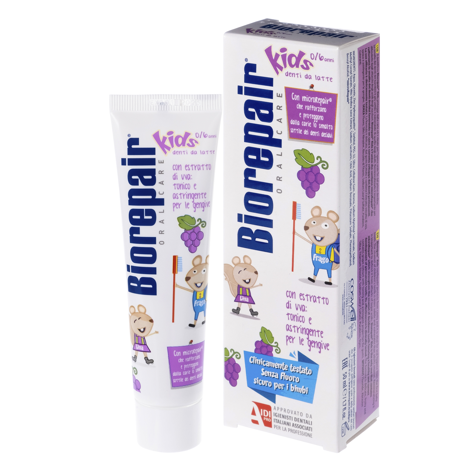Зубная паста Biorepair без фтора - фото 1