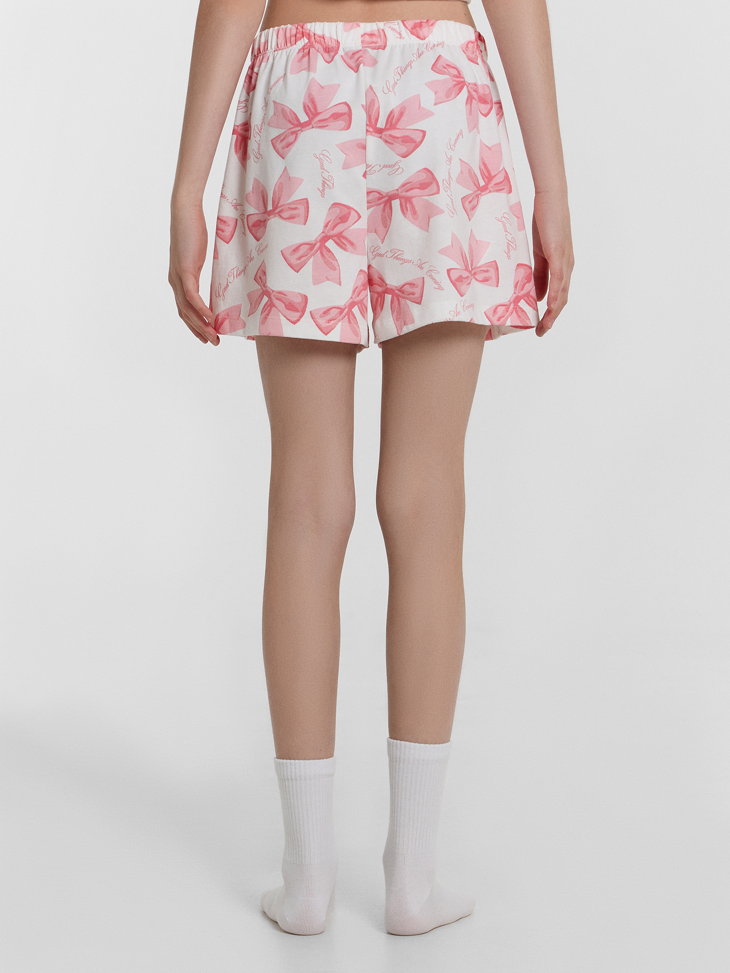 Пижама Mark Formelle (Марк Формэль) 567750/бл.розовый +бантики на белом - фото 7