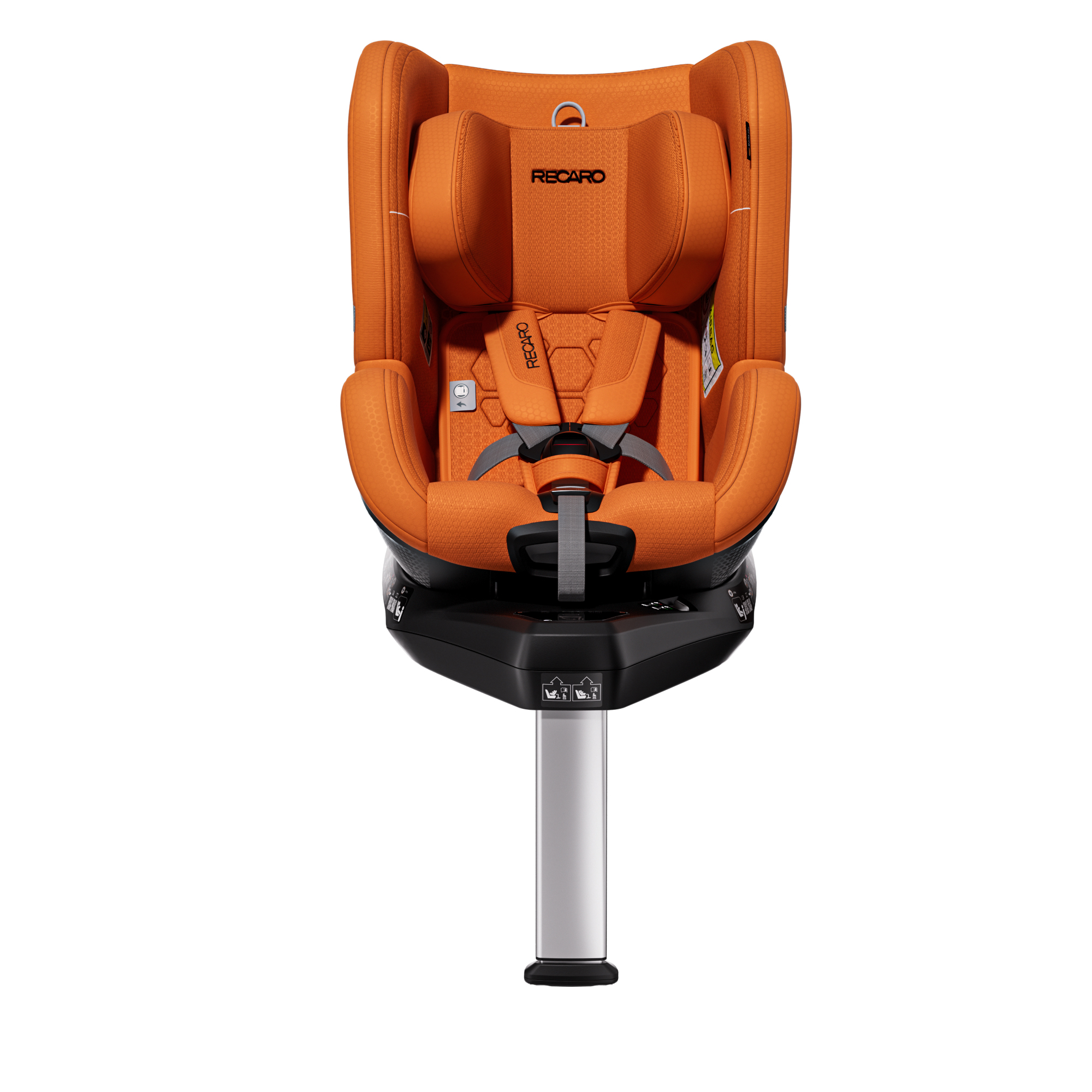 Автокресло Recaro Toron 1 Kid Isofix 0+/1 (0-18 кг) оранжевый - фото 3