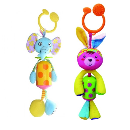 Игрушка BabyGo подвеска Слоник/Зайчик в ассортименте