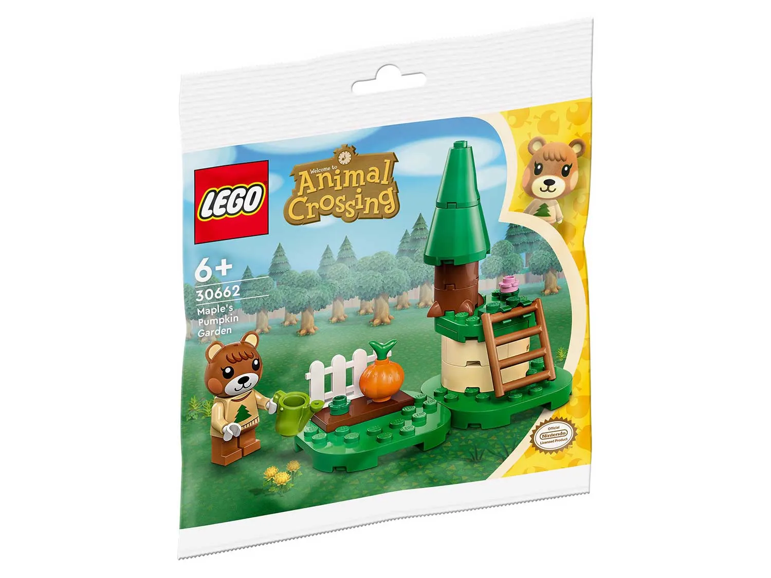 Изображение товара Конструктор LEGO Animal Crossing Мэйпл Тыквенный сад 29 деталей