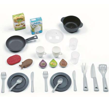 Игрушечная кухня Smoby с аксессуарами: 25 шт.