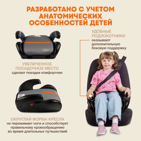 Автокресло ZLATEK Gals 3 (22-36 кг)
