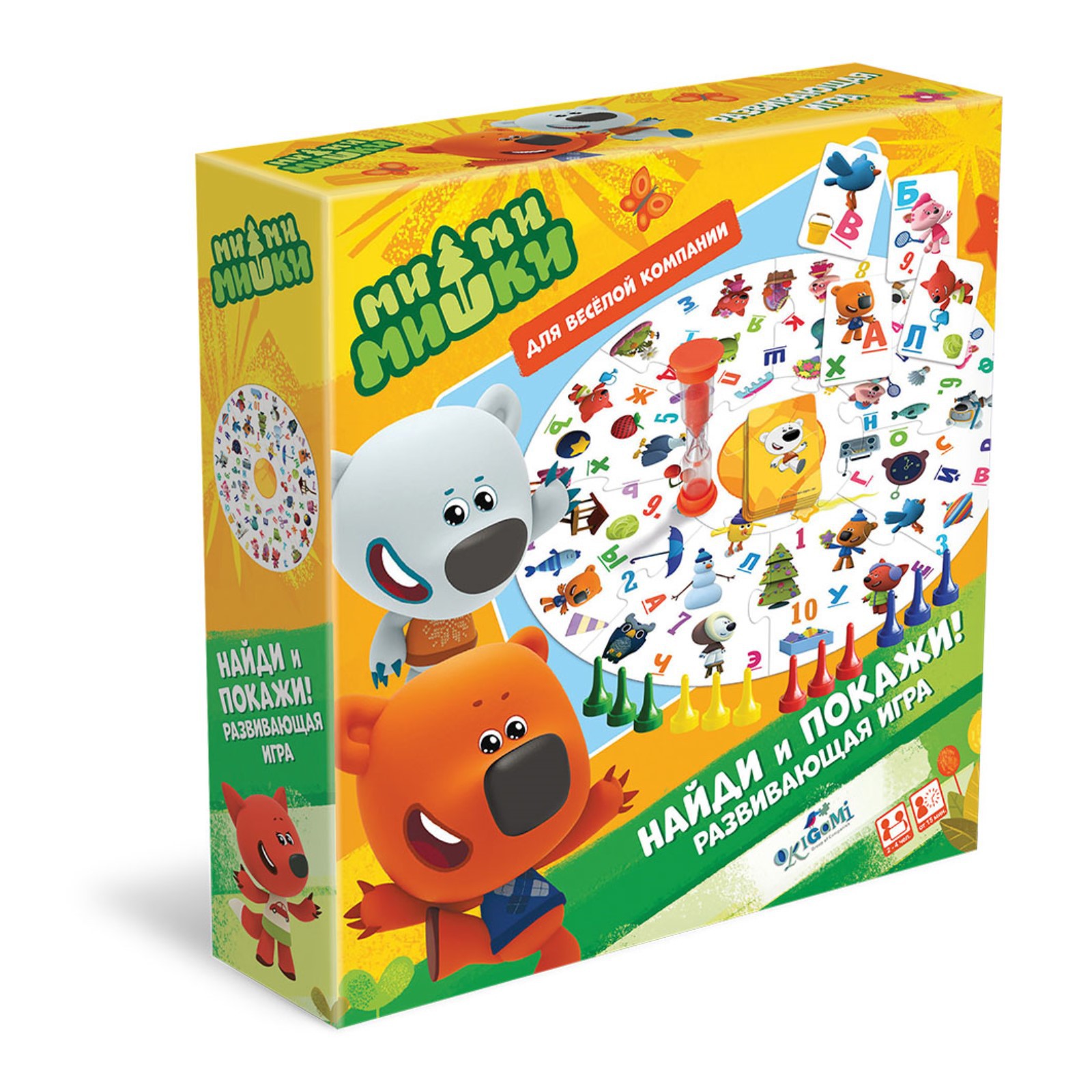 Настольная игра Funny Toys «МиМиМишки «Найди и покажи» - фото 3