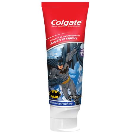 Зубная паста Colgate Barbie/Batman в ассортименте 75мл