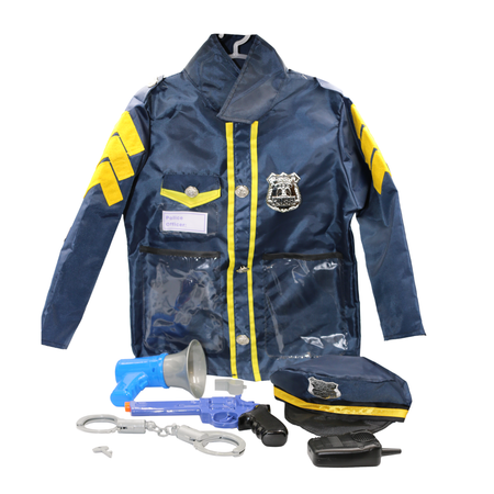 Костюм SHARKTOYS Полицейский 3-8 лет