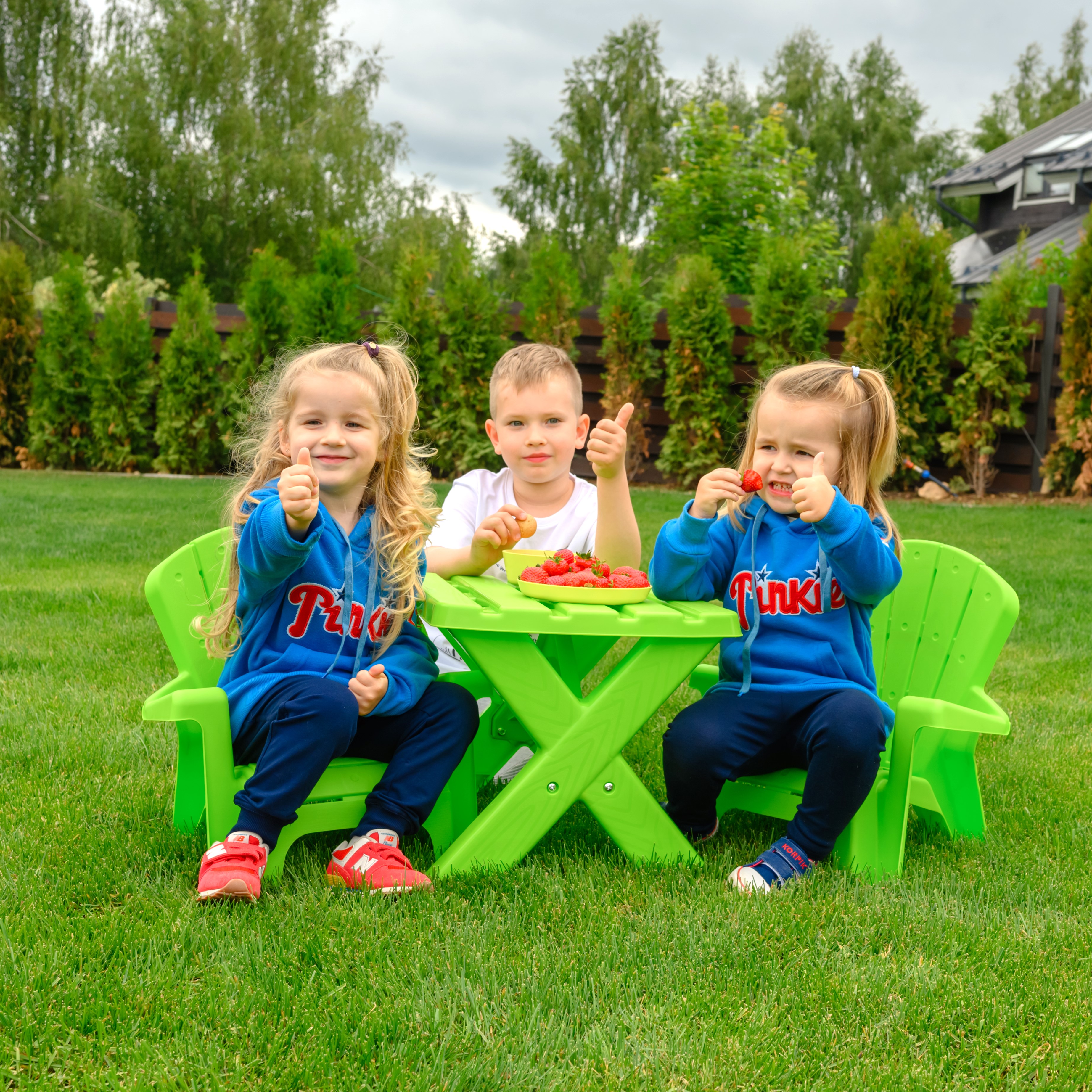 Комплект мебели UNIX Kids Garden Green - фото 11