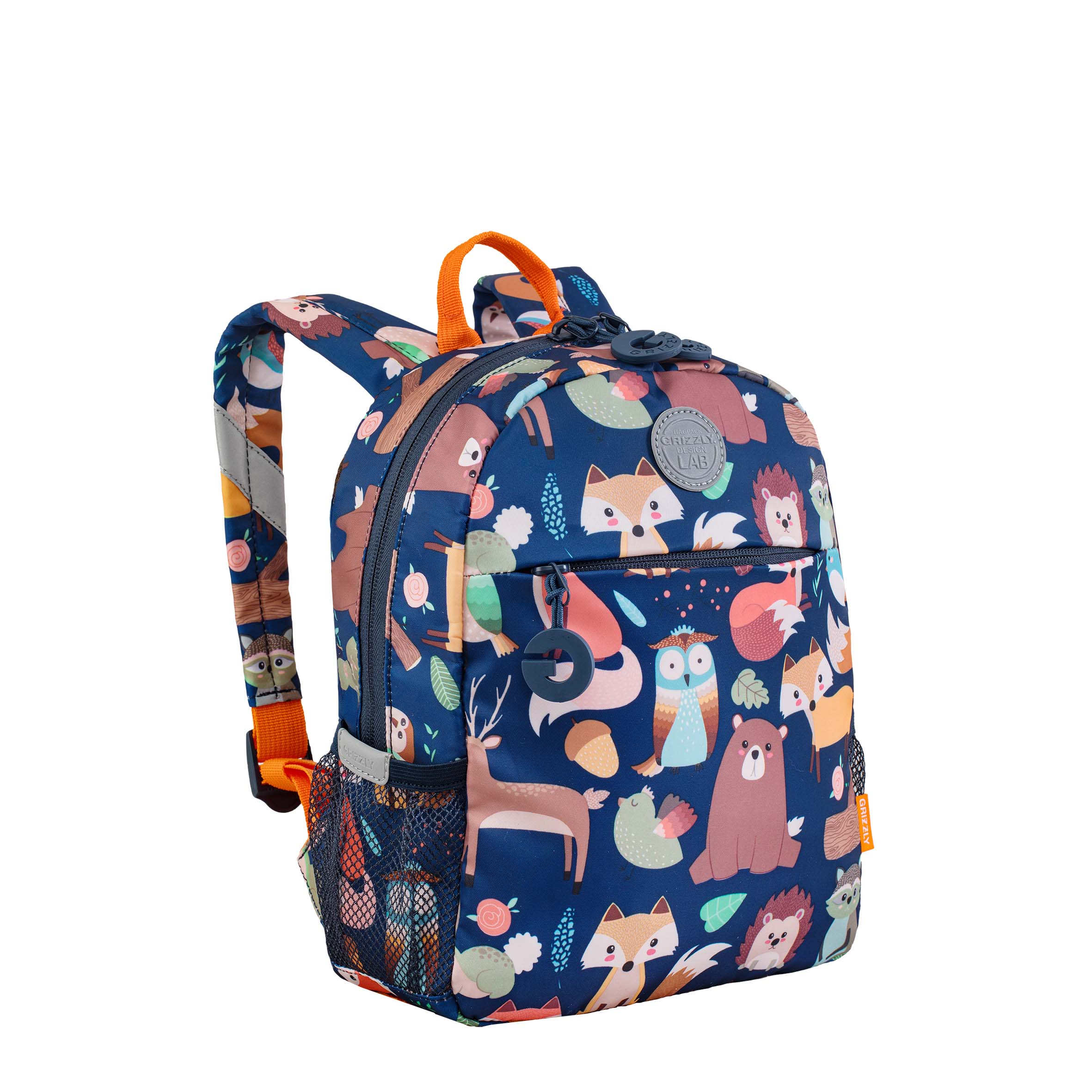 Рюкзак дошкольный Grizzly Лисички - фото 2