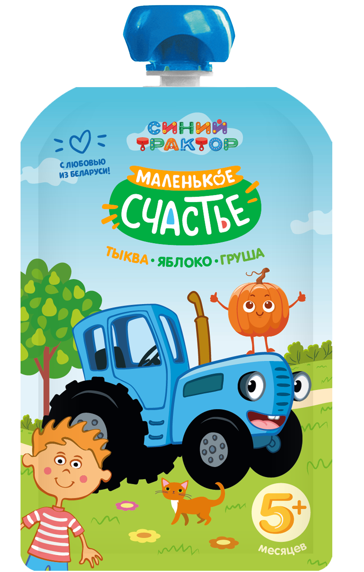 Пюре Маленькое счастье Тыква-яблоко-груша с 6 мес 90 г - фото 1