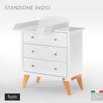 Комод пеленальный Nuovita Stanzione Inizio (белый)