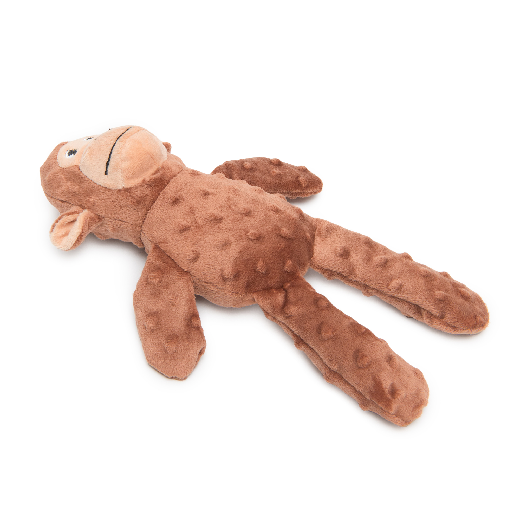 Игрушка для собак Barbaks Мартышка Эльвира пищит шуршит 32*20см - фото 2