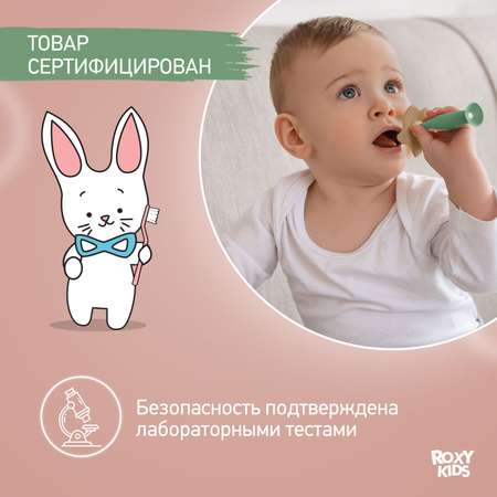 Зубная щетка тренажер ROXY-KIDS 2 шт.