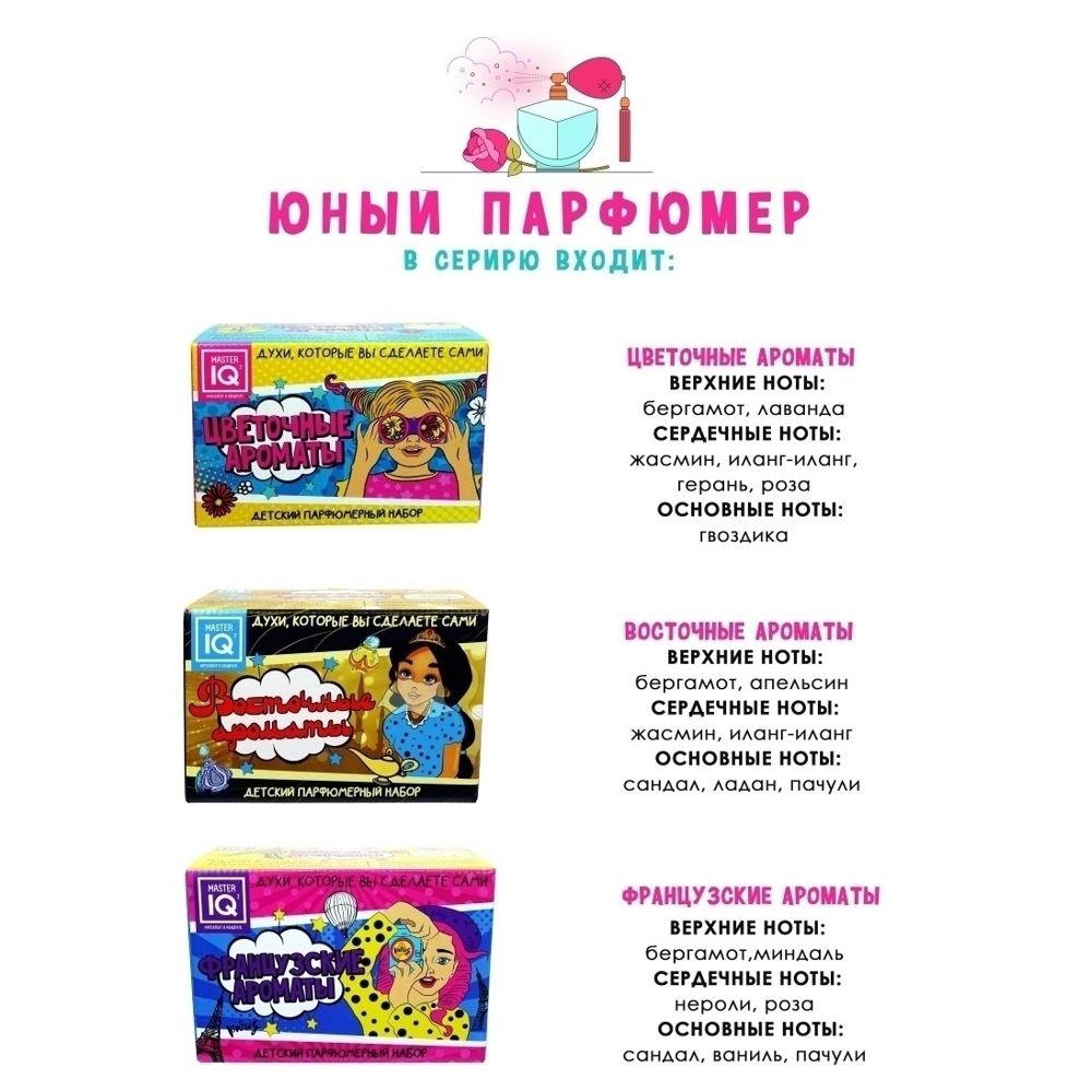 Набор Master IQ2 Восточные ароматы парфюм - фото 7
