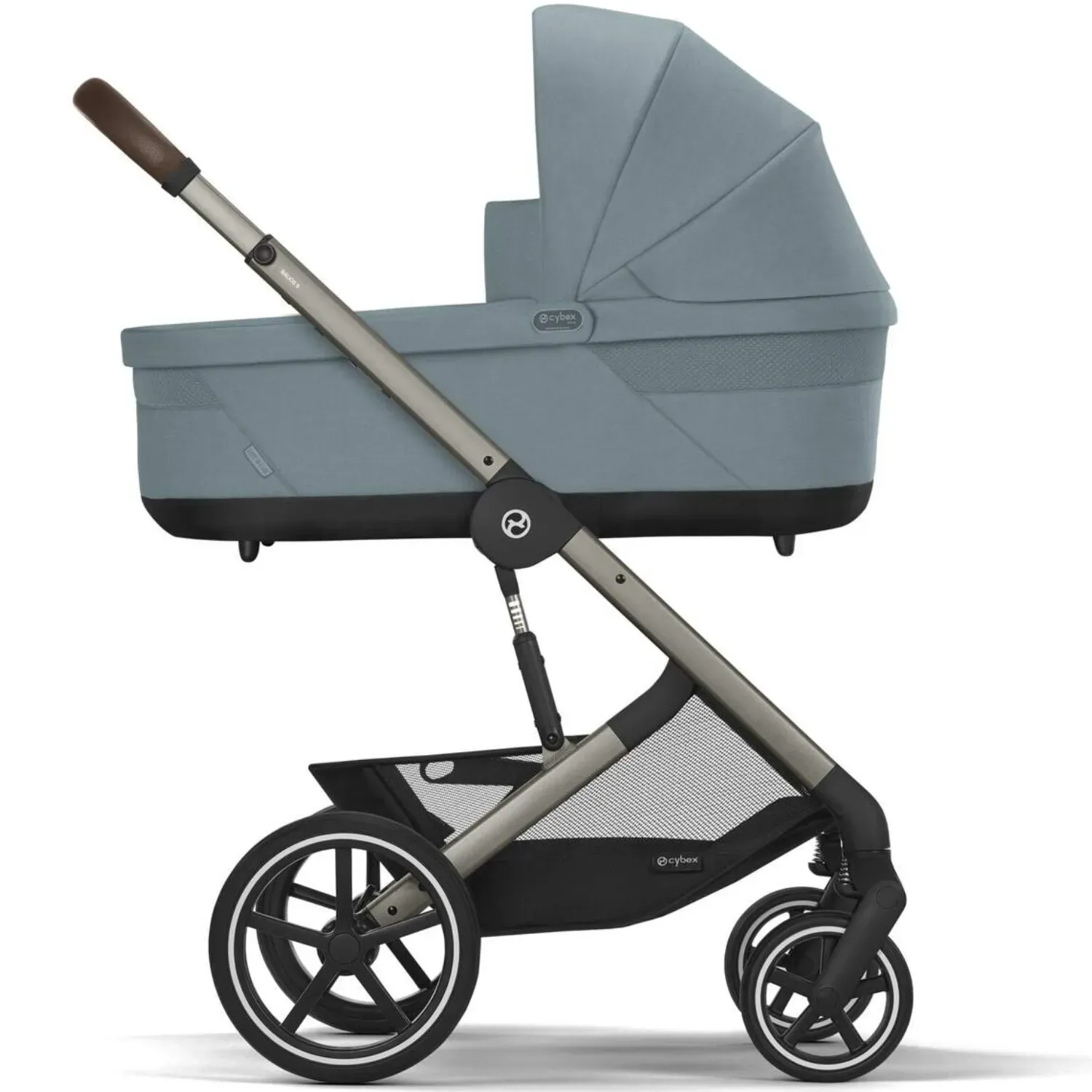 Коляска 2в1 Cybex Balios S Lux TPE голубой - фото 2