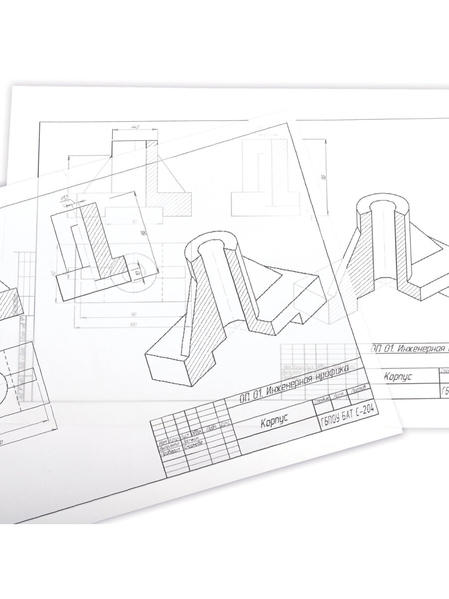 Калька Brauberg 100 лист. - фото 4