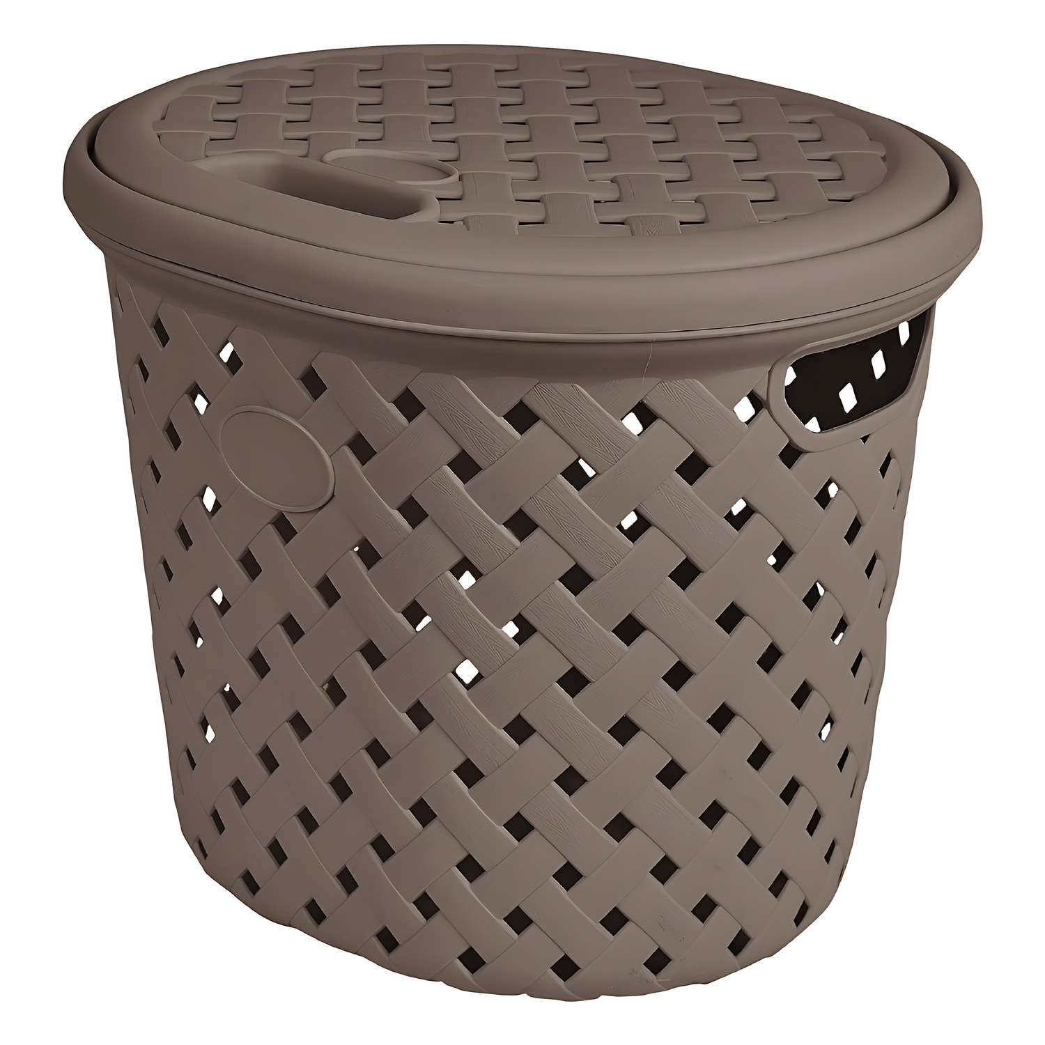 Корзина для белья plast team 14л 325*280*280мм - фото 1