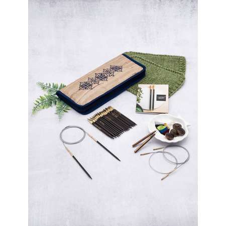Спицы для вязания KnitPro съемные d 3-8 мм 13 см 10 пар