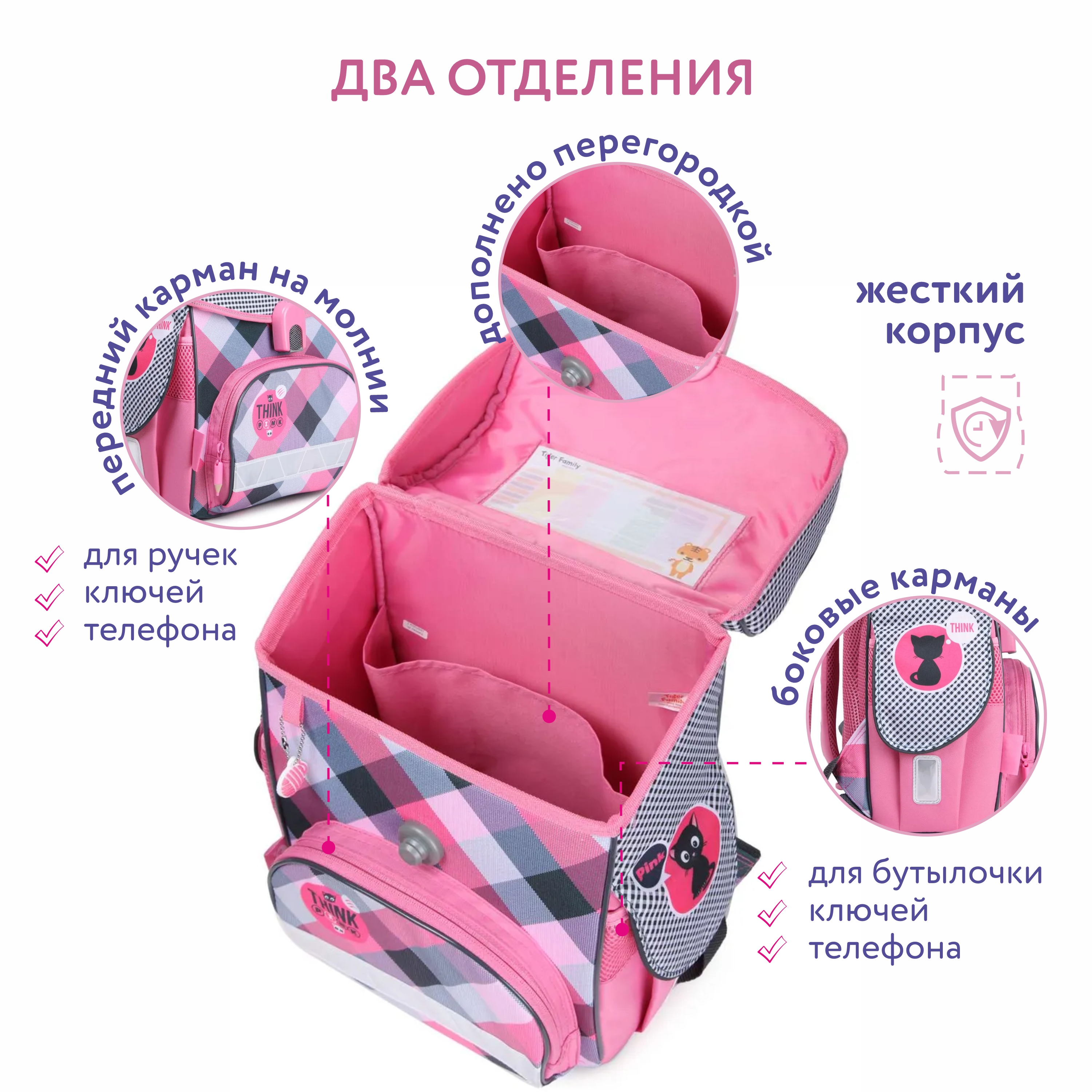 Ранец Erhaft Кошки - фото 2